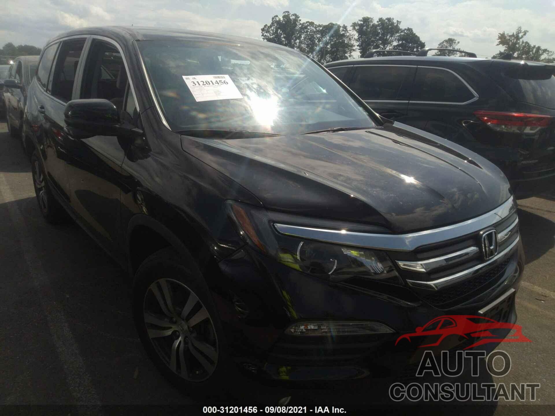 HONDA PILOT 2018 - 5FNYF6H36JB054358