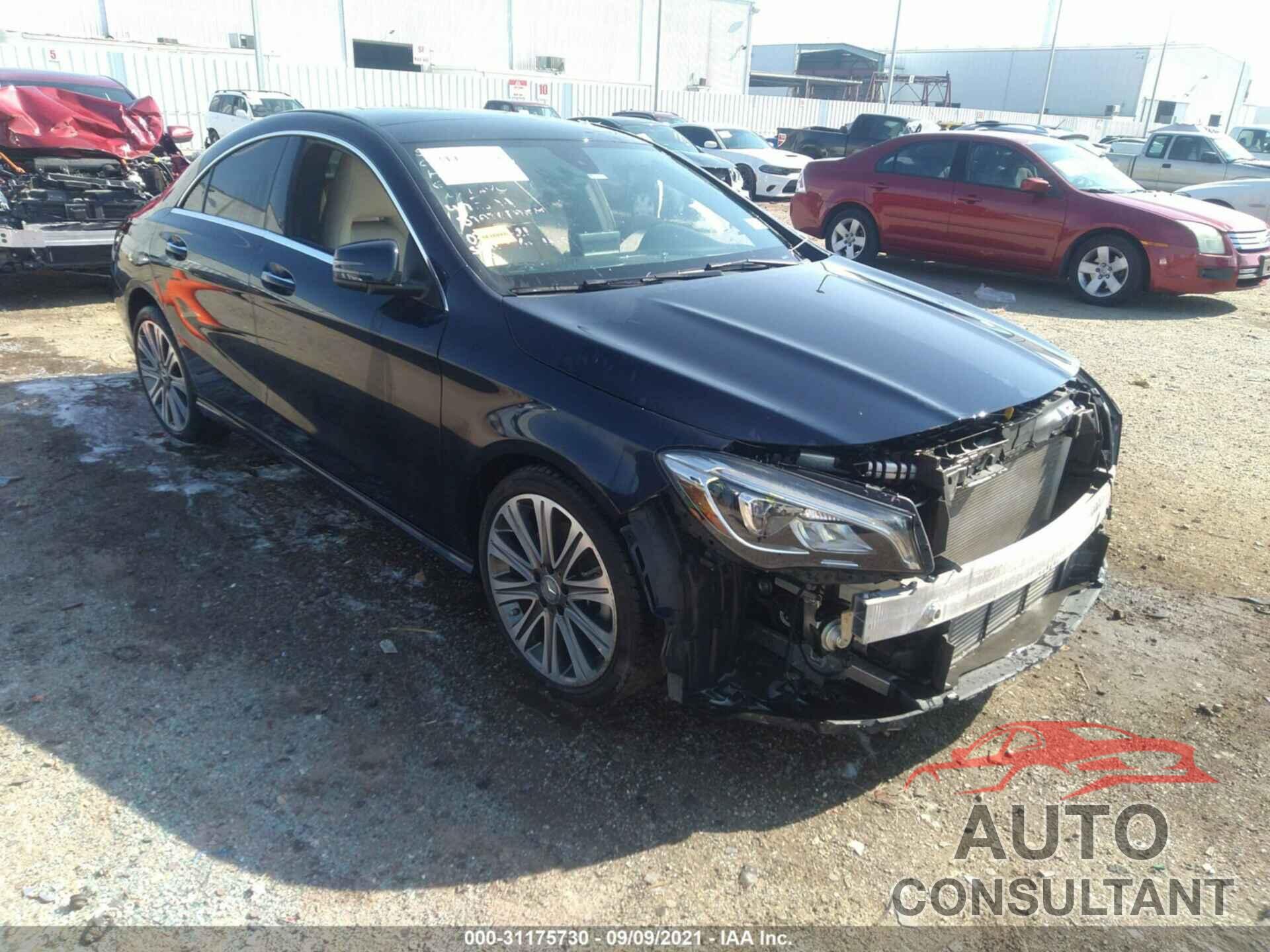 MERCEDES-BENZ CLA 2018 - WDDSJ4EB9JN677565
