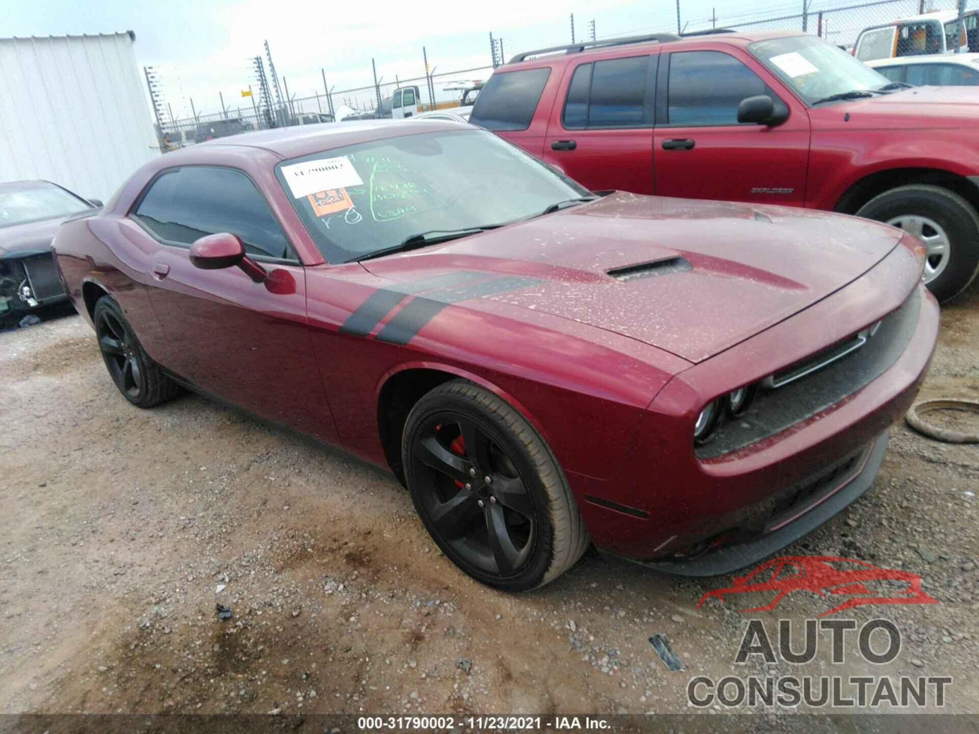 DODGE CHALLENGER 2017 - 2C3CDZAG8HH636355