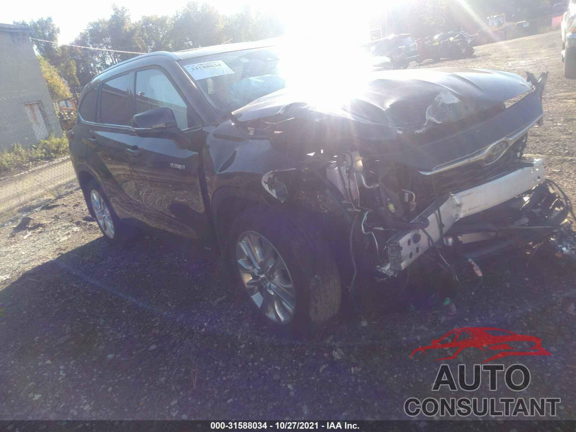 TOYOTA HIGHLANDER 2021 - 5TDXBRCHXMS519641