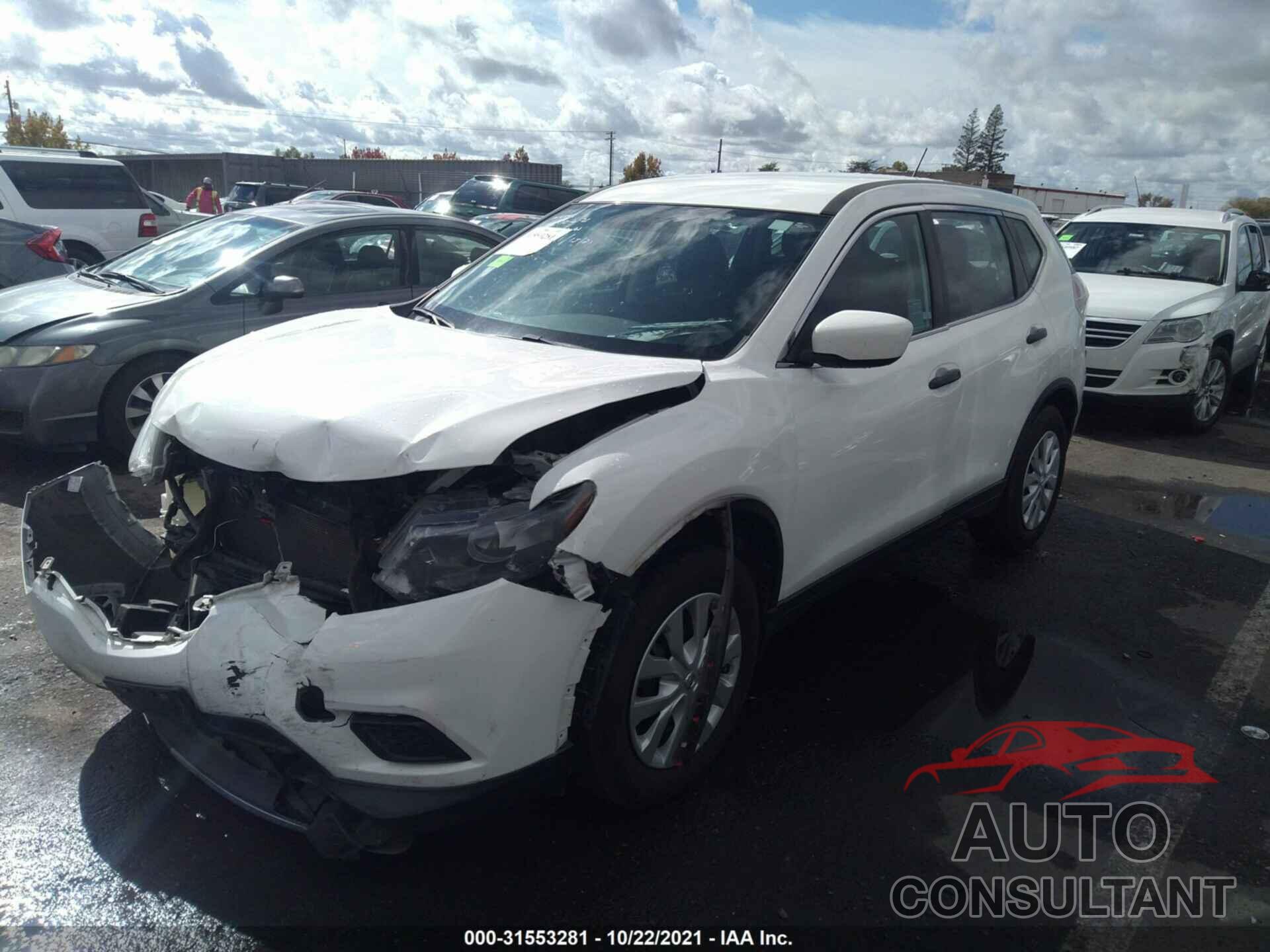 NISSAN ROGUE 2016 - 5N1AT2MT2GC848008