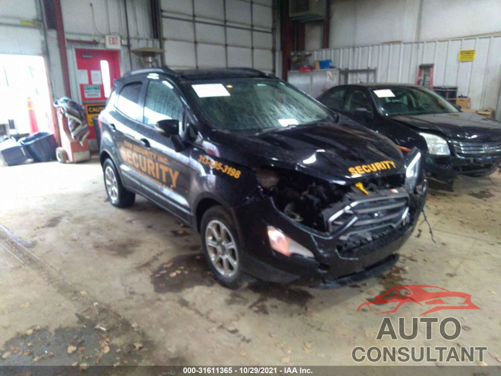 FORD ECOSPORT 2019 - MAJ3S2GE1KC305356