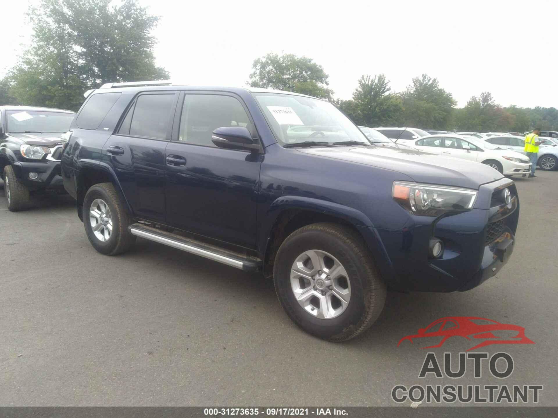 TOYOTA 4RUNNER 2017 - JTEBU5JR2H5451030