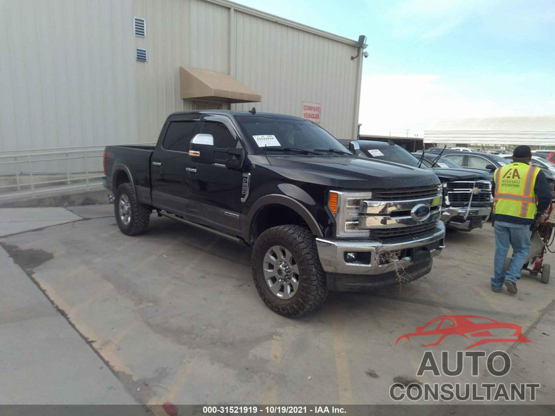 FORD SUPER DUTY F-250 SRW 2019 - 1FT7W2BTXKED45770