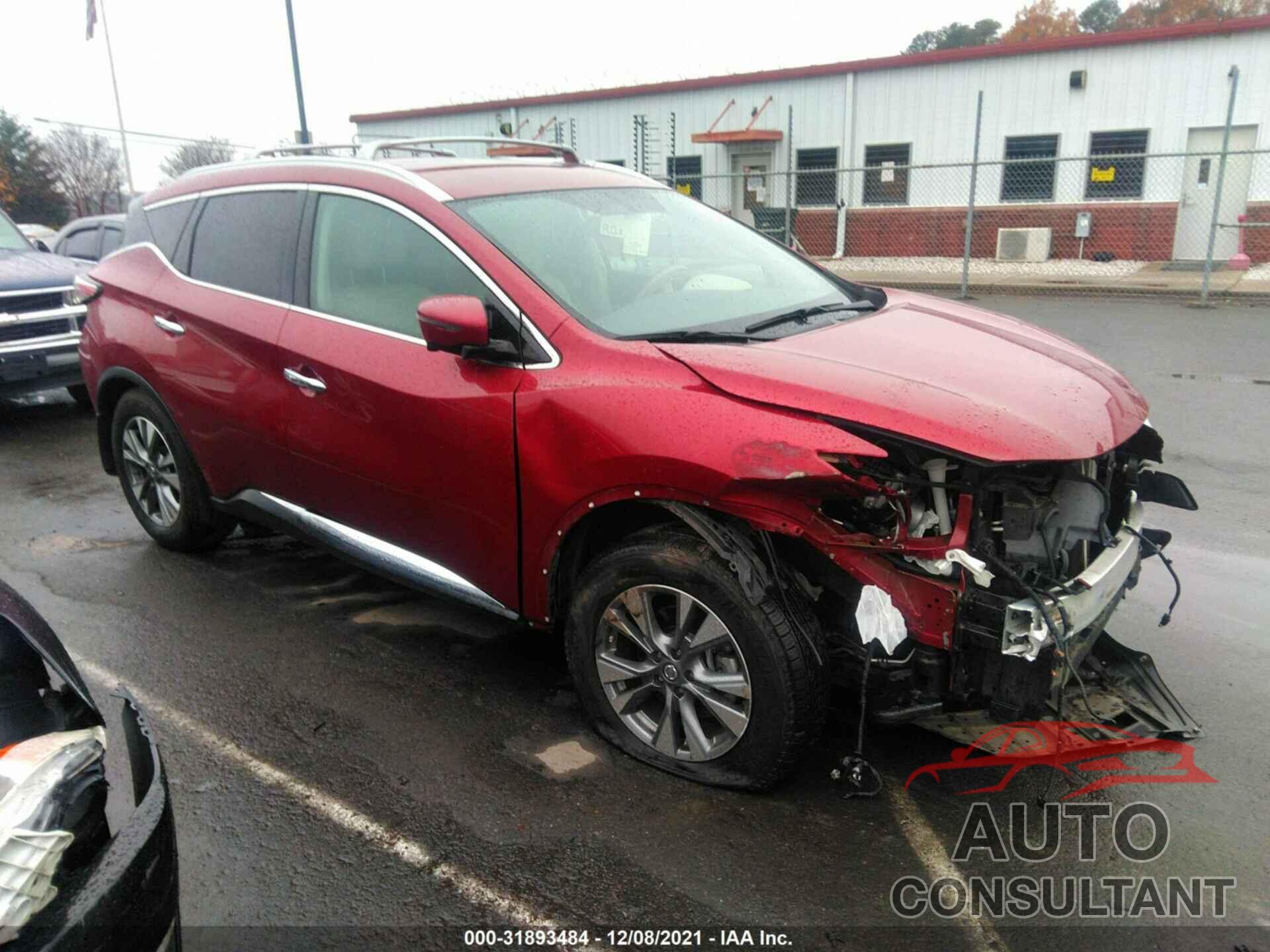 NISSAN MURANO 2016 - 5N1AZ2MH5GN120035