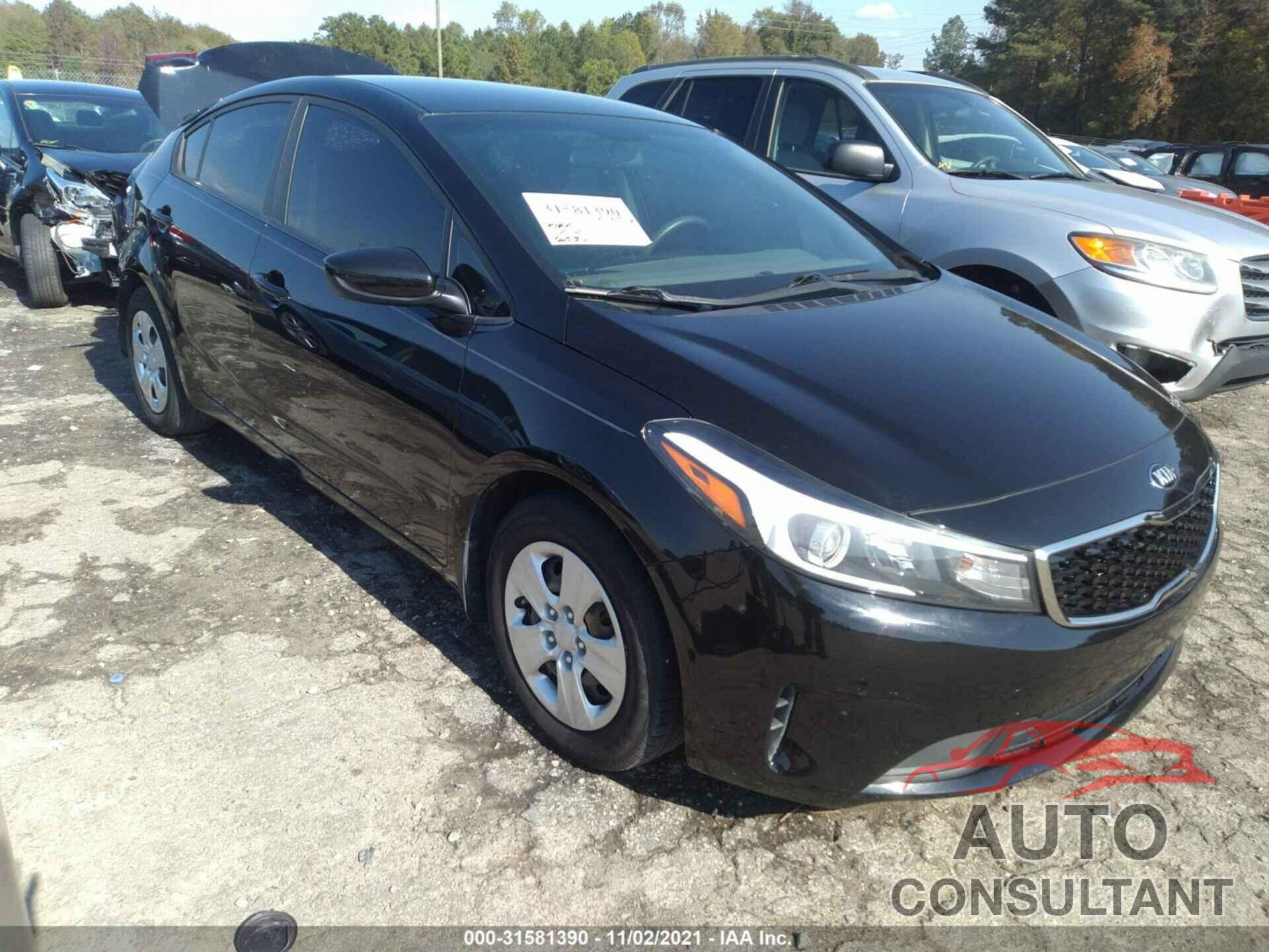 KIA FORTE 2017 - 3KPFK4A79HE075998