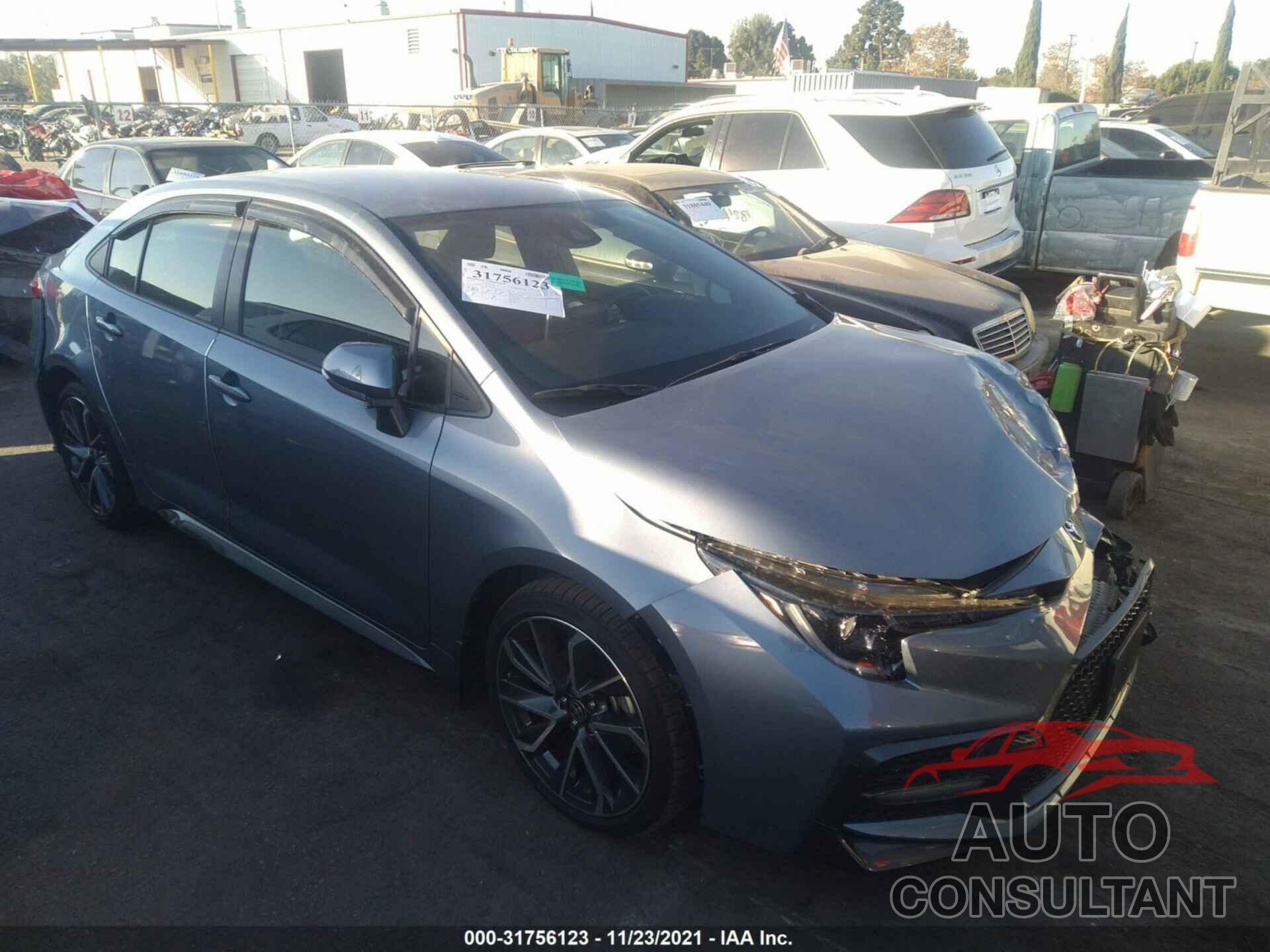 TOYOTA COROLLA 2021 - JTDS4MCE1MJ080257