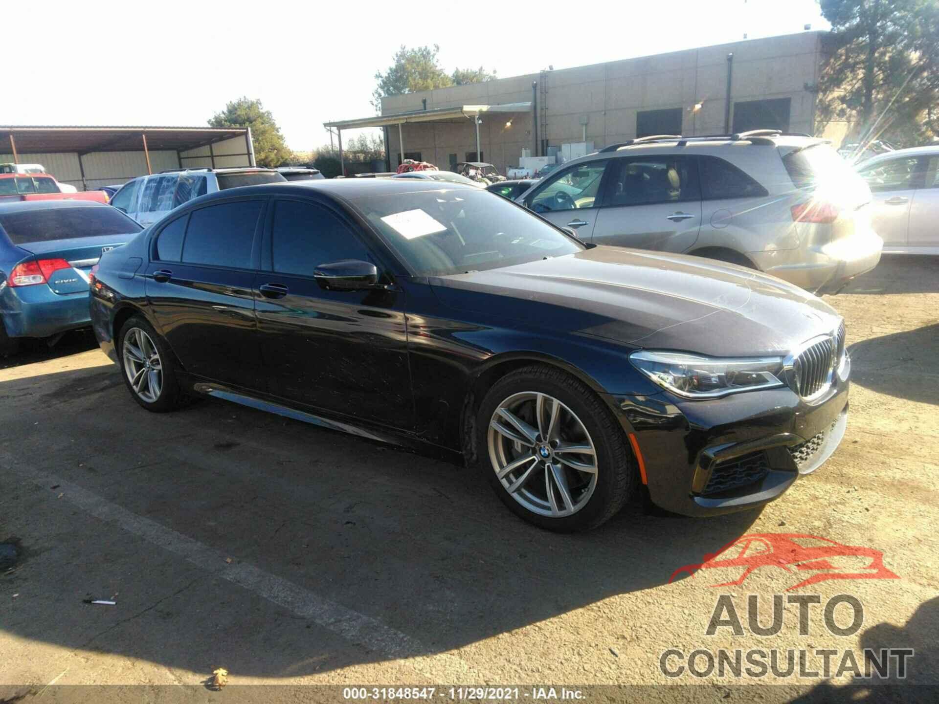 BMW 7 SERIES 2016 - WBA7F0C57GGL99962