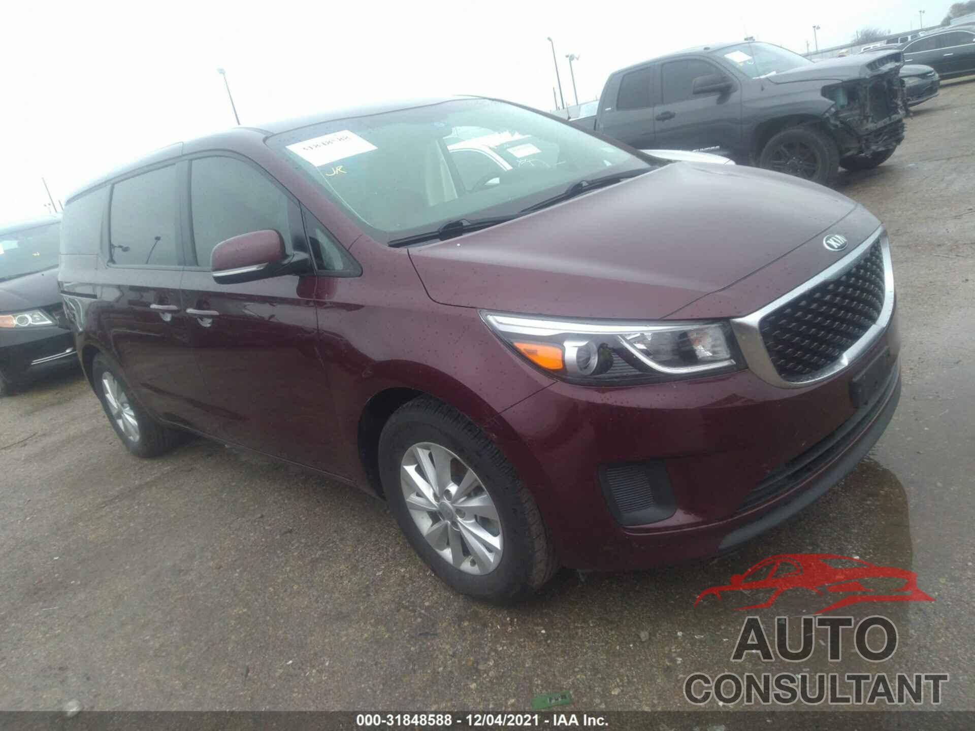 KIA SEDONA 2017 - KNDMB5C13H6293334