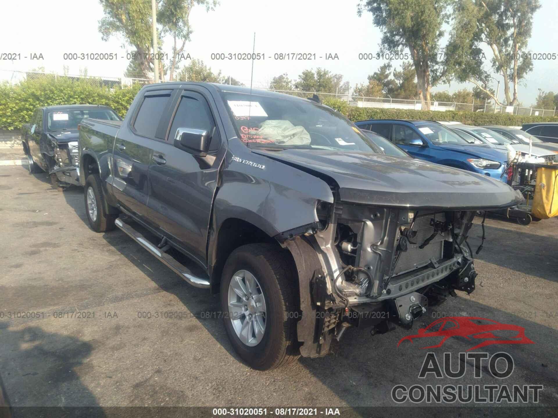CHEVROLET SILVERADO 1500 2020 - 3GCPWCED7LG411616