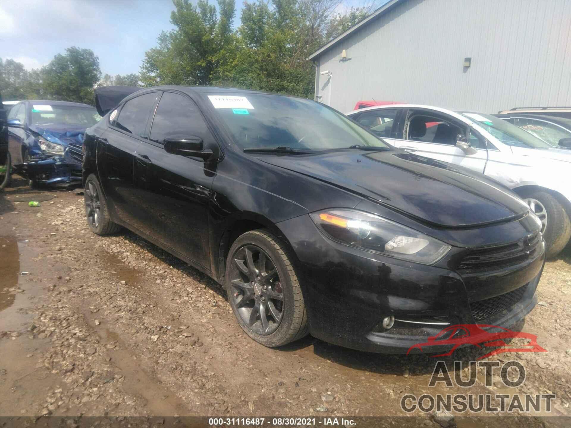 DODGE DART 2016 - 1C3CDFFA7GD822659