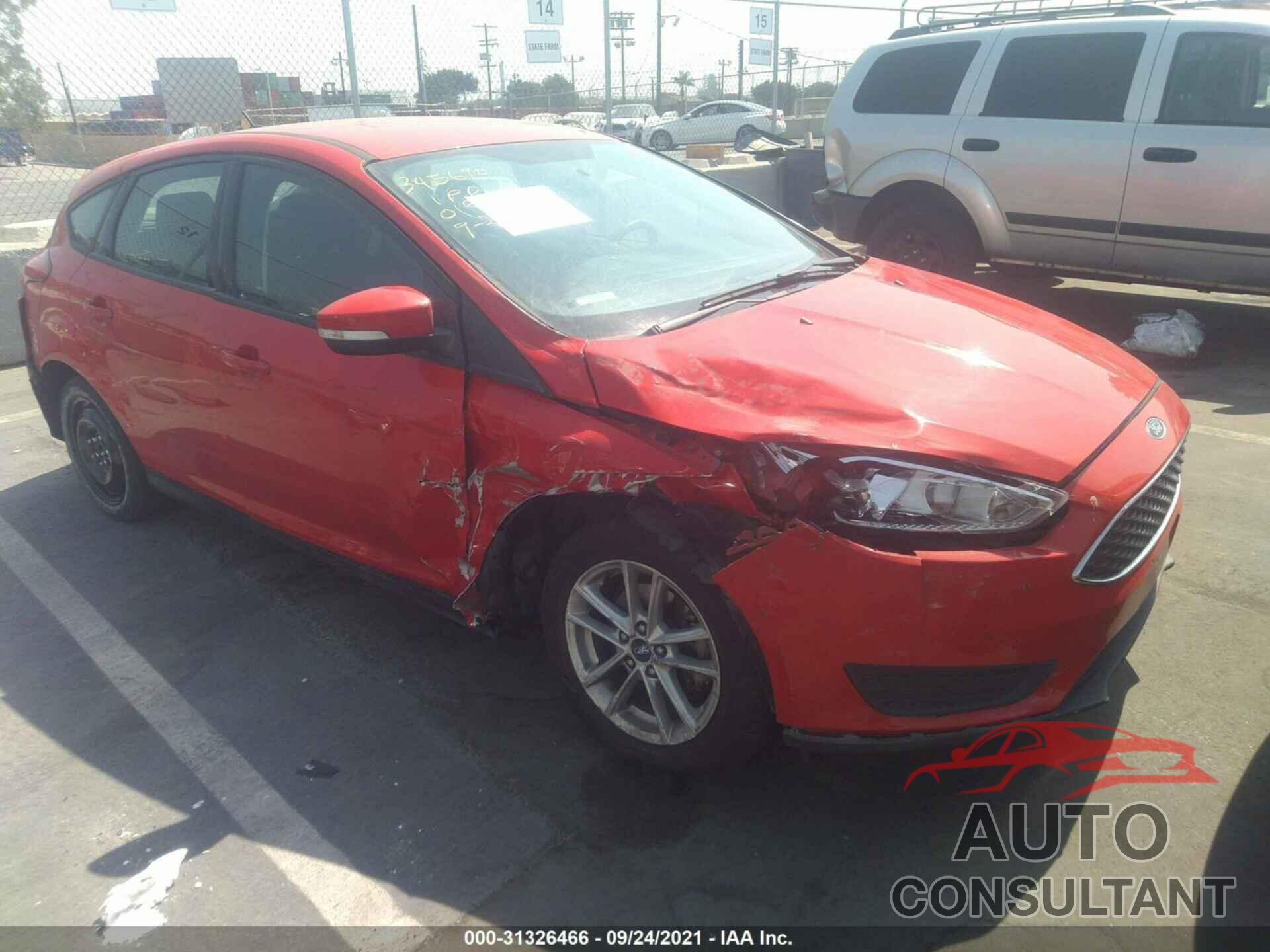 FORD FOCUS 2016 - 1FADP3K29GL319814