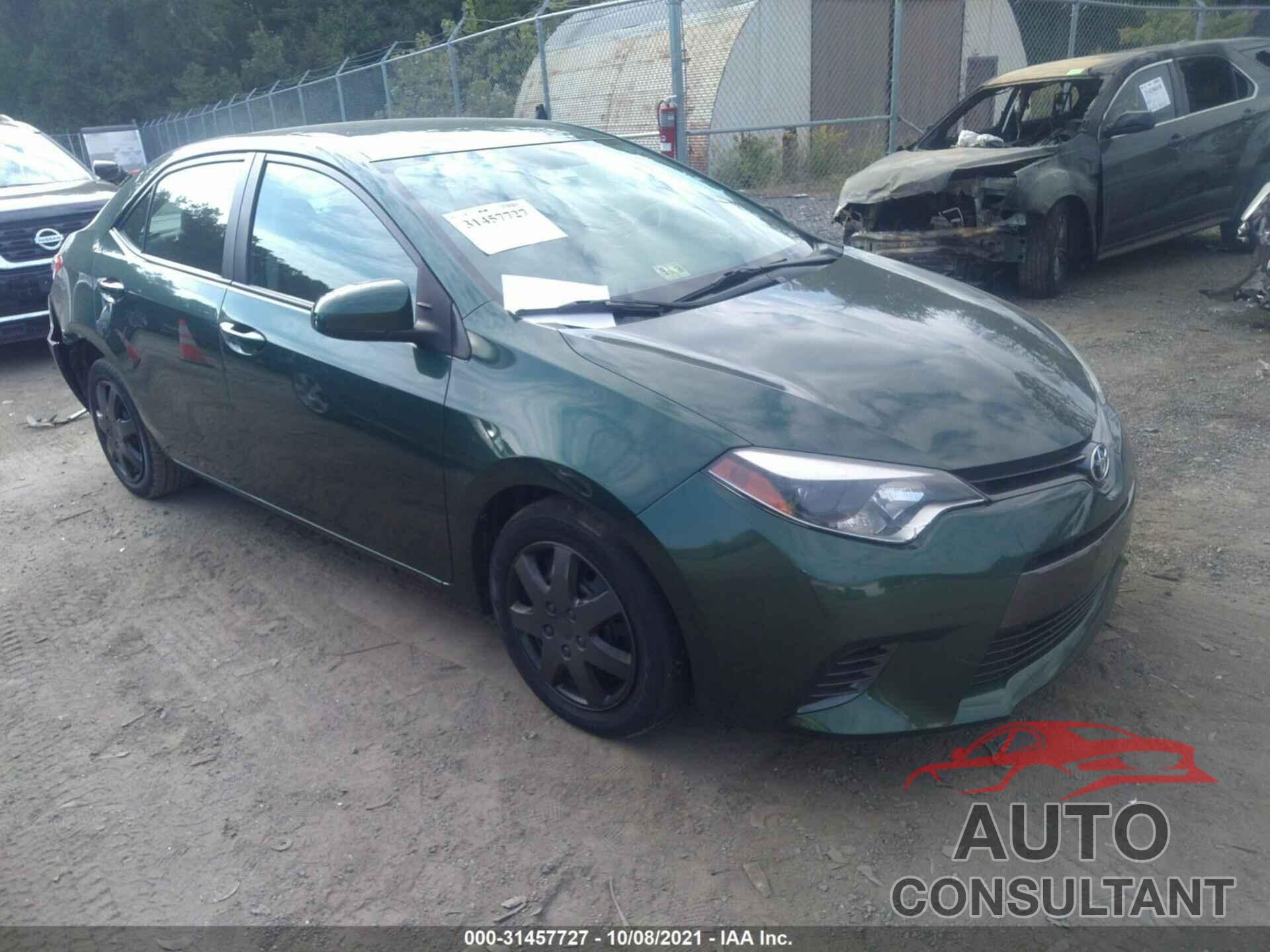 TOYOTA COROLLA 2016 - 2T1BURHE6GC544133