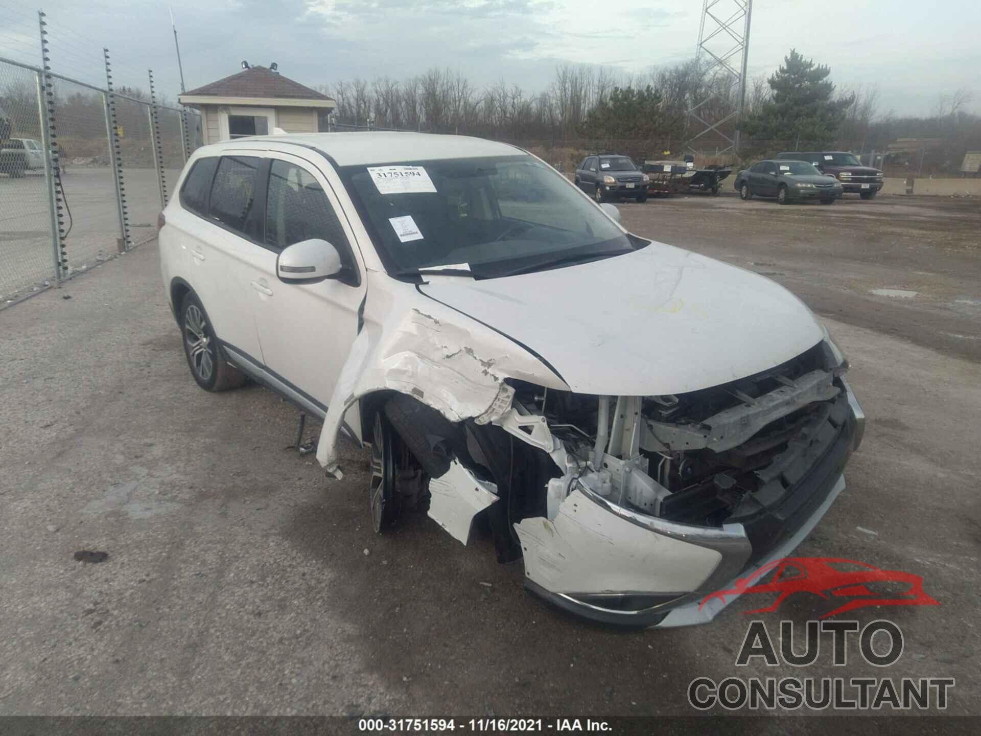 MITSUBISHI OUTLANDER 2018 - JA4AZ3A34JZ038293