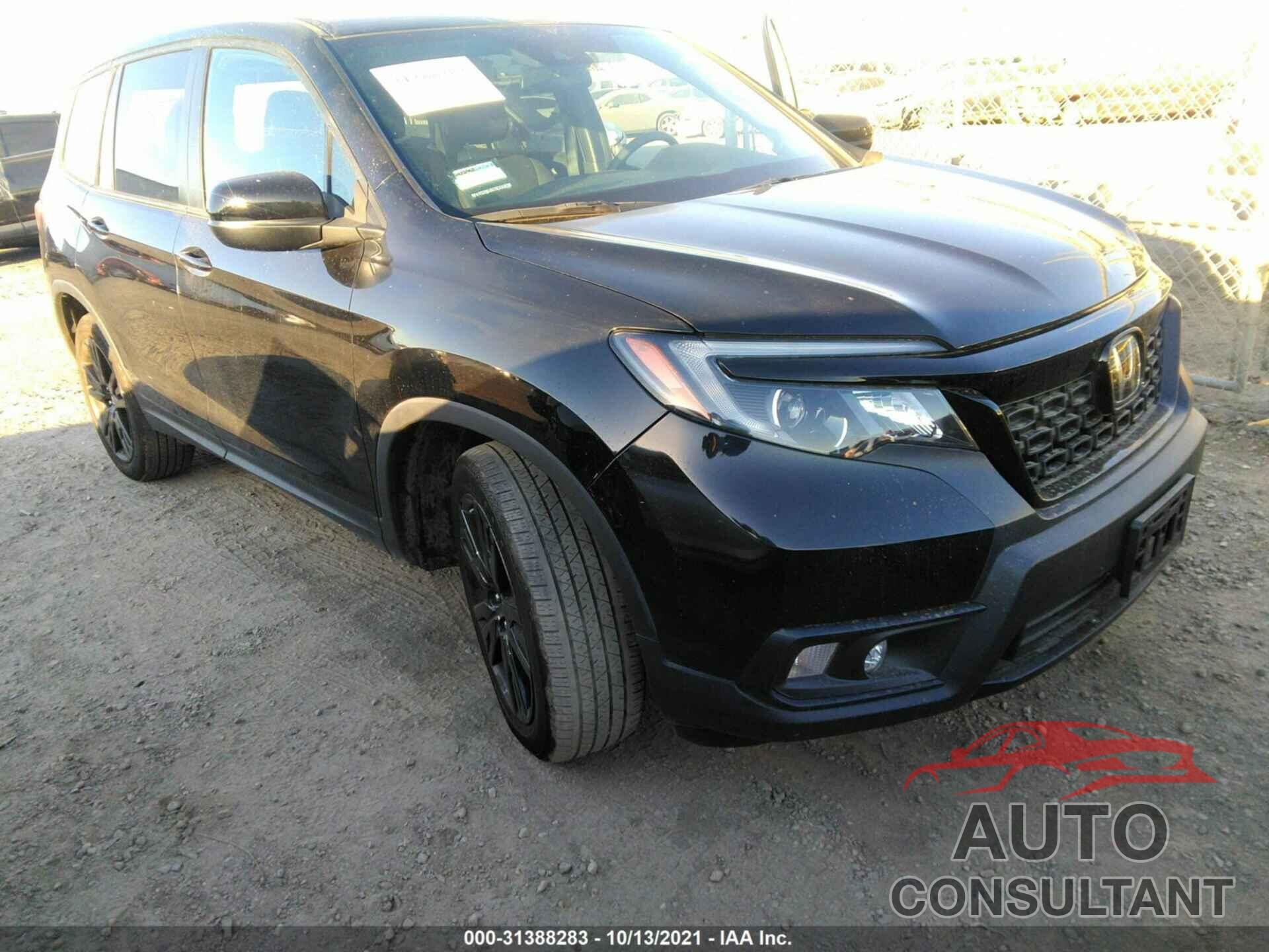 HONDA PASSPORT 2020 - 5FNYF7H22LB005626