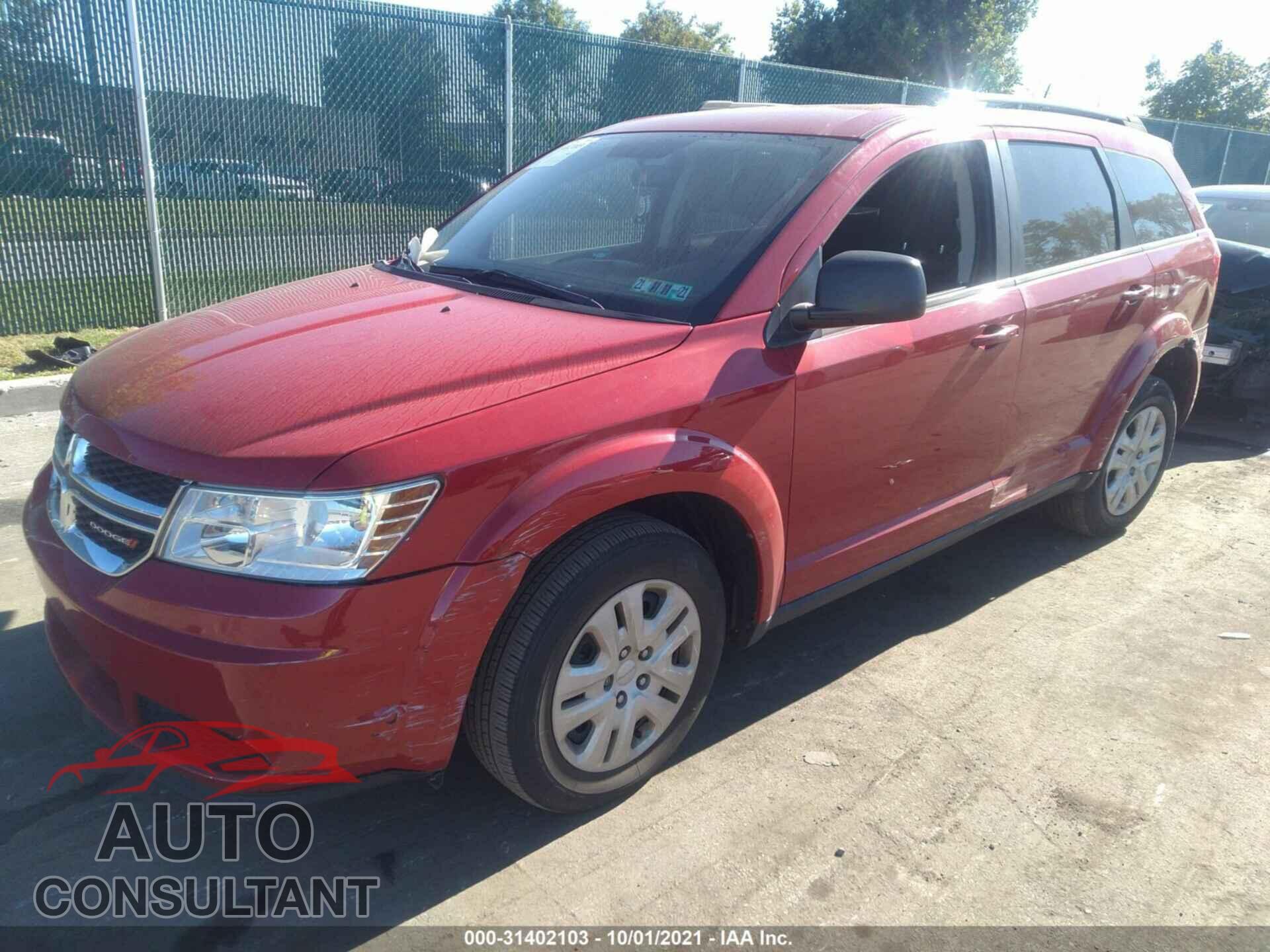 DODGE JOURNEY 2017 - 3C4PDCAB8HT708953