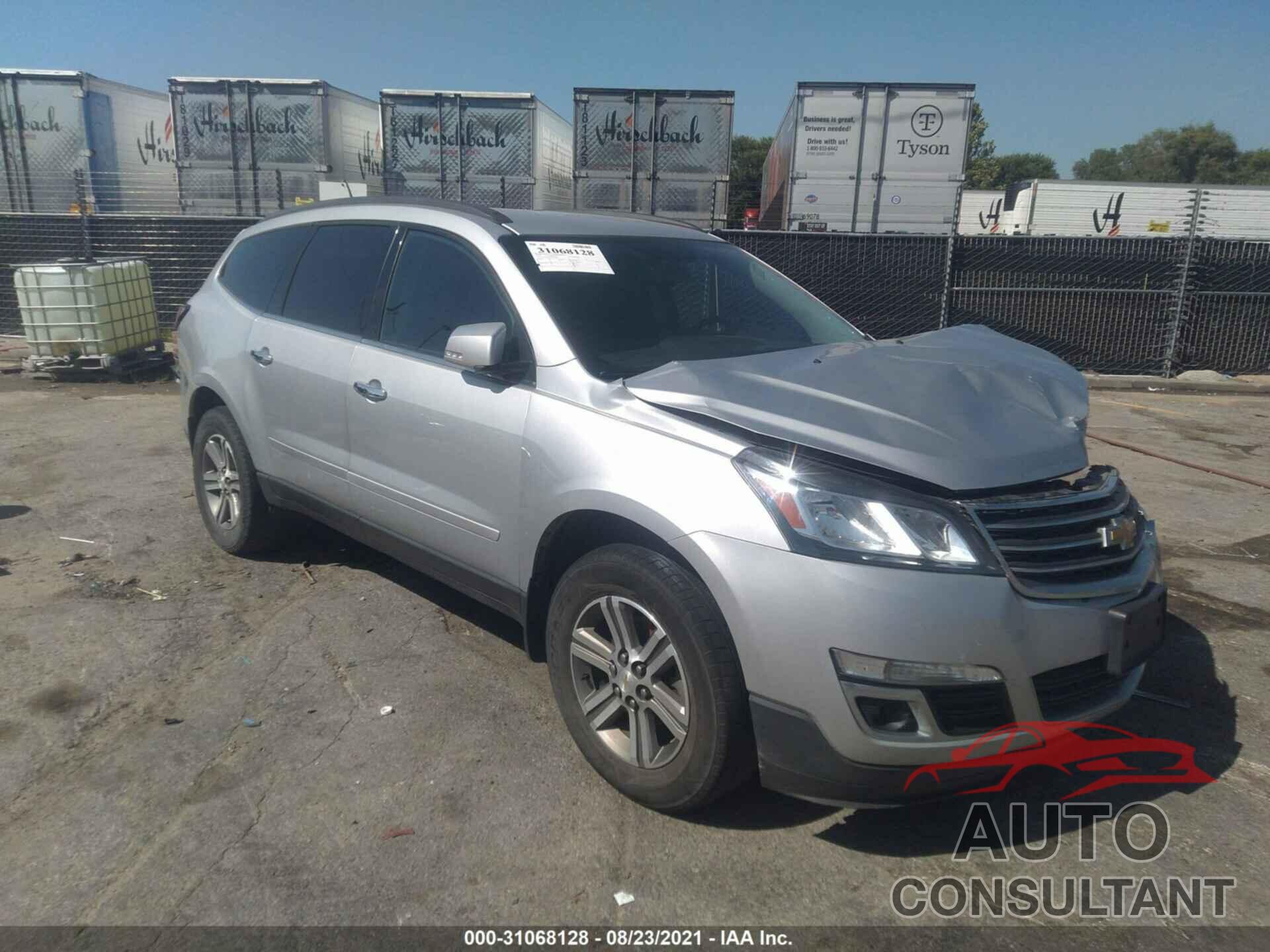 CHEVROLET TRAVERSE 2016 - 1GNKRGKD7GJ349501