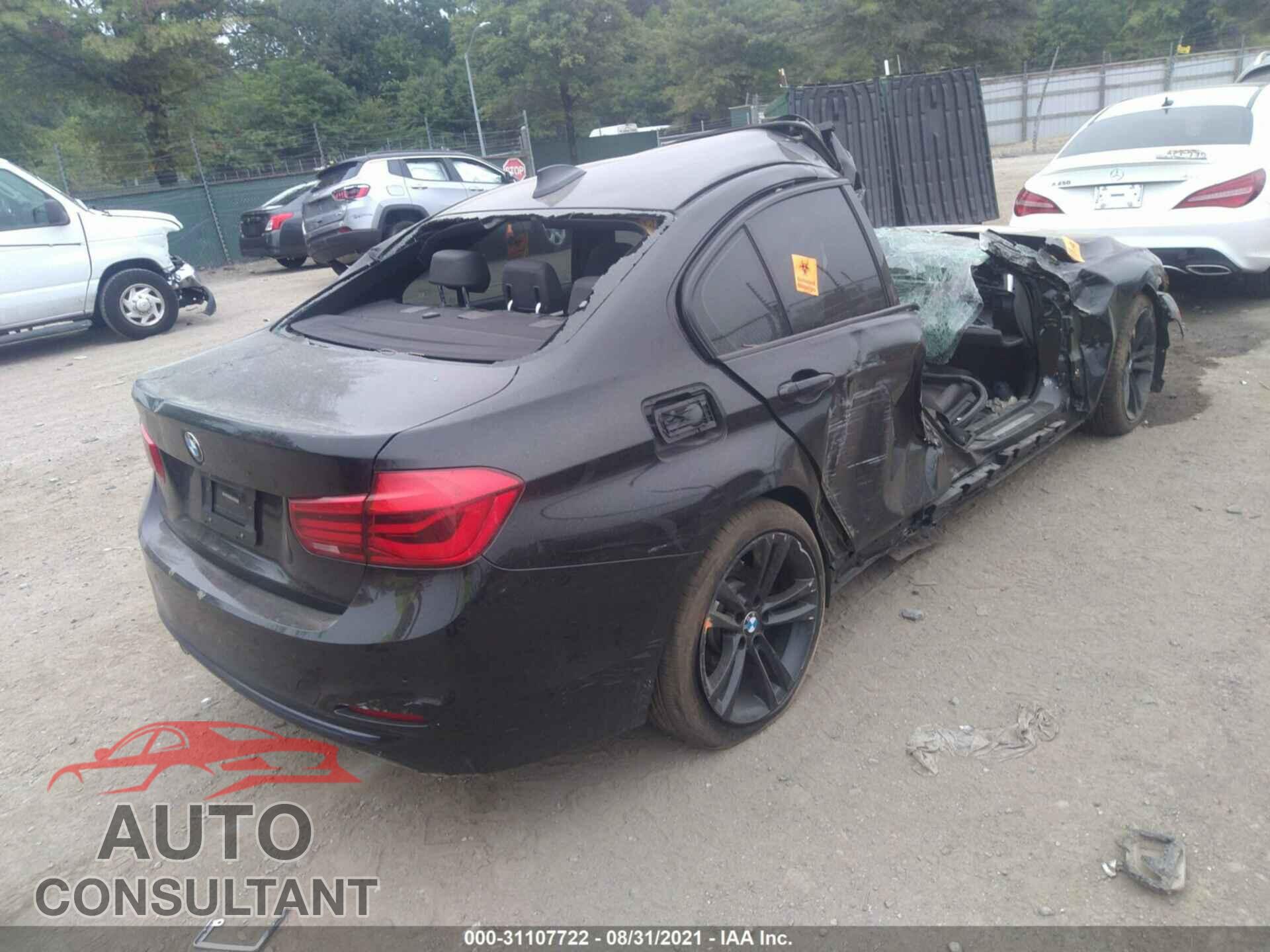 BMW 3 SERIES 2016 - WBA8E3G52GNU05178