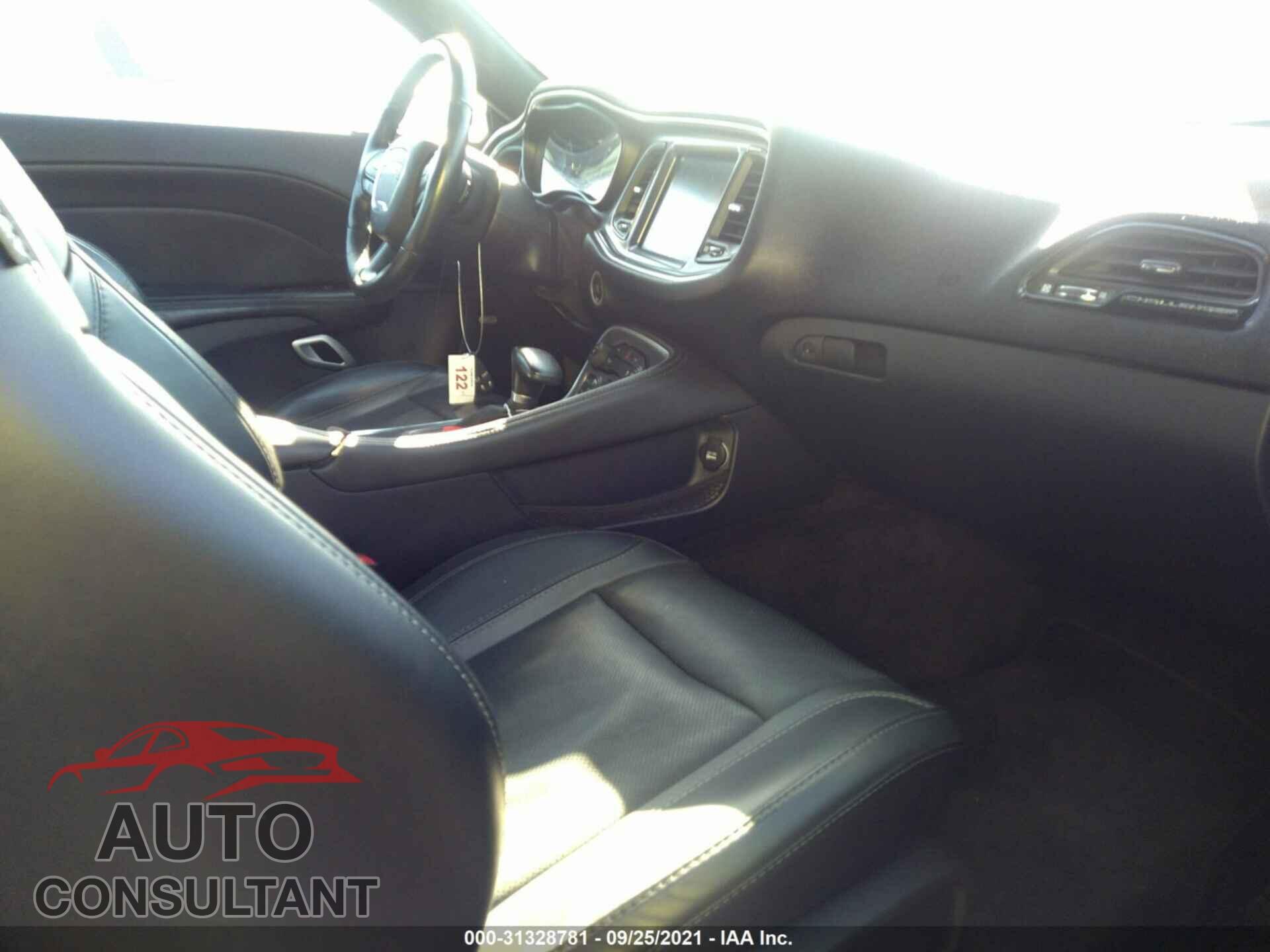 DODGE CHALLENGER 2016 - 2C3CDZAG2GH234717