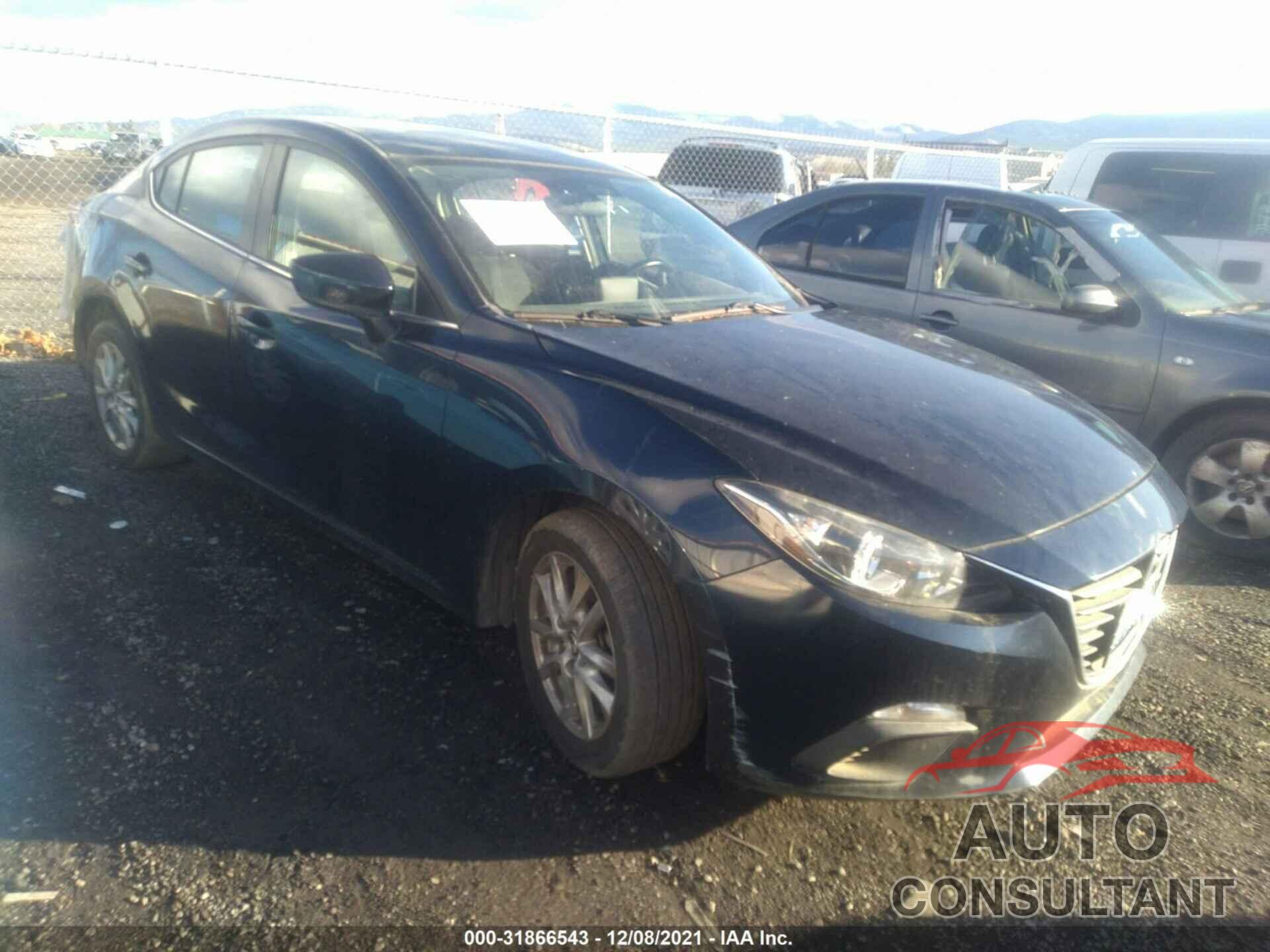 MAZDA MAZDA3 2016 - JM1BM1U7XG1329786