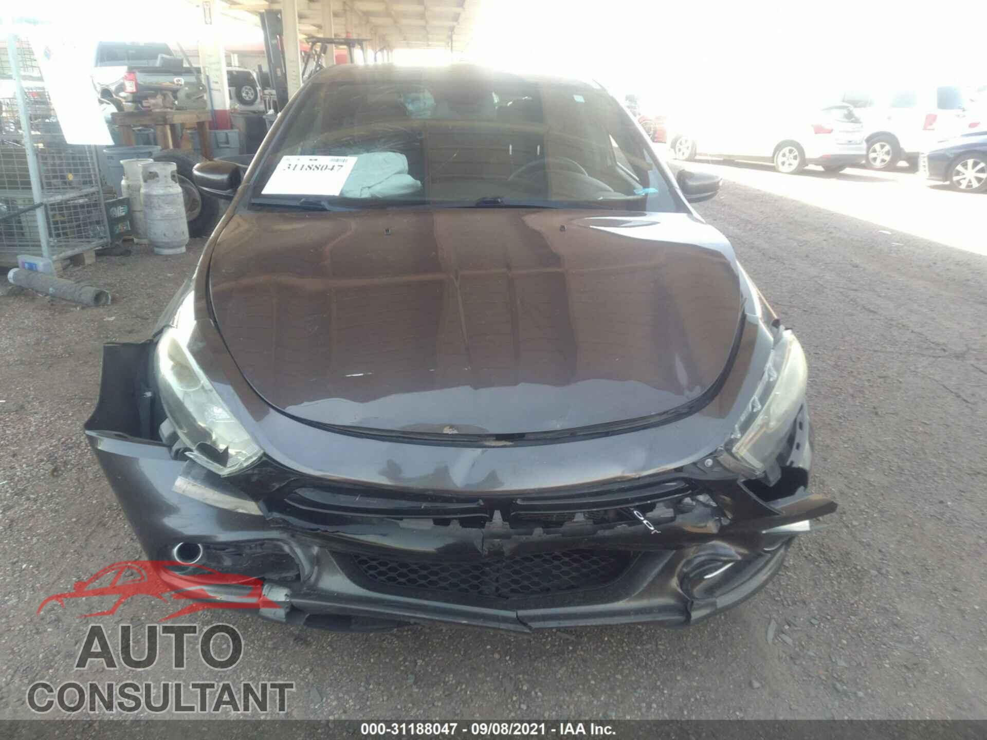 DODGE DART 2016 - 1C3CDFBB0GD592994