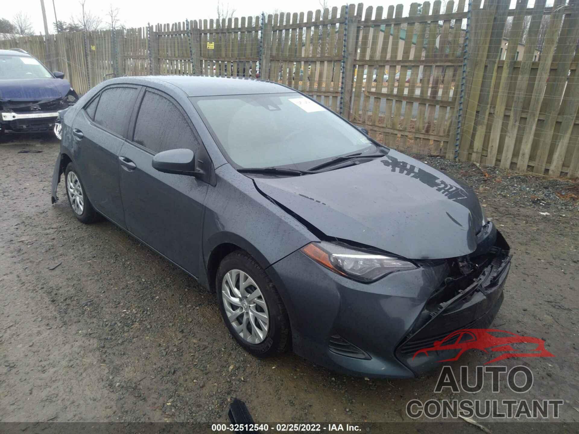 TOYOTA COROLLA 2019 - 2T1BURHE6KC223413