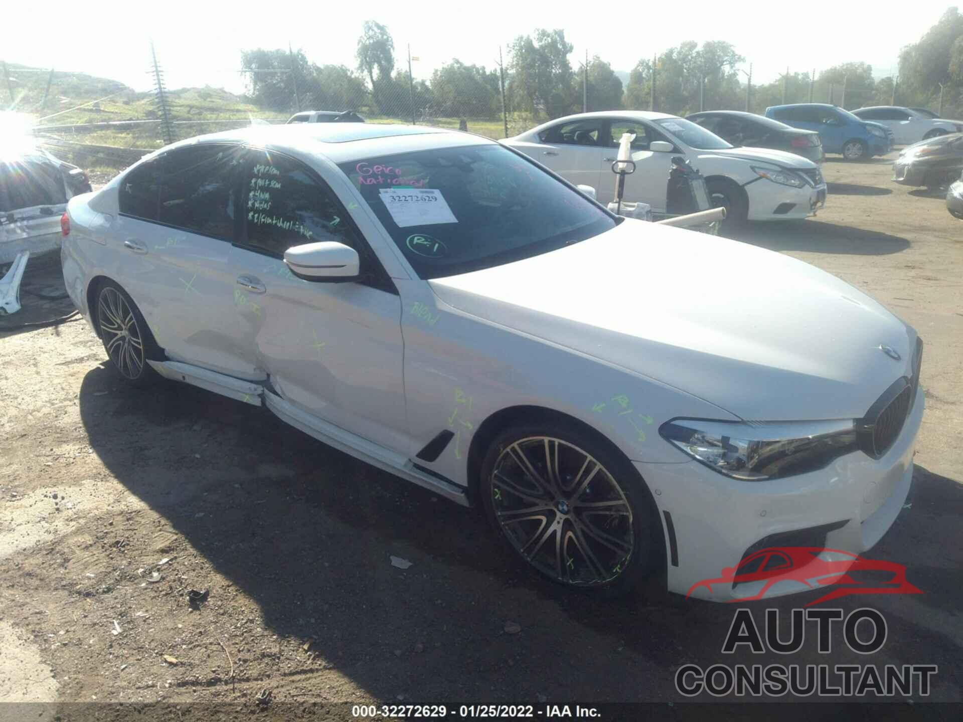 BMW 5 SERIES 2018 - WBAJE5C57JWA95262