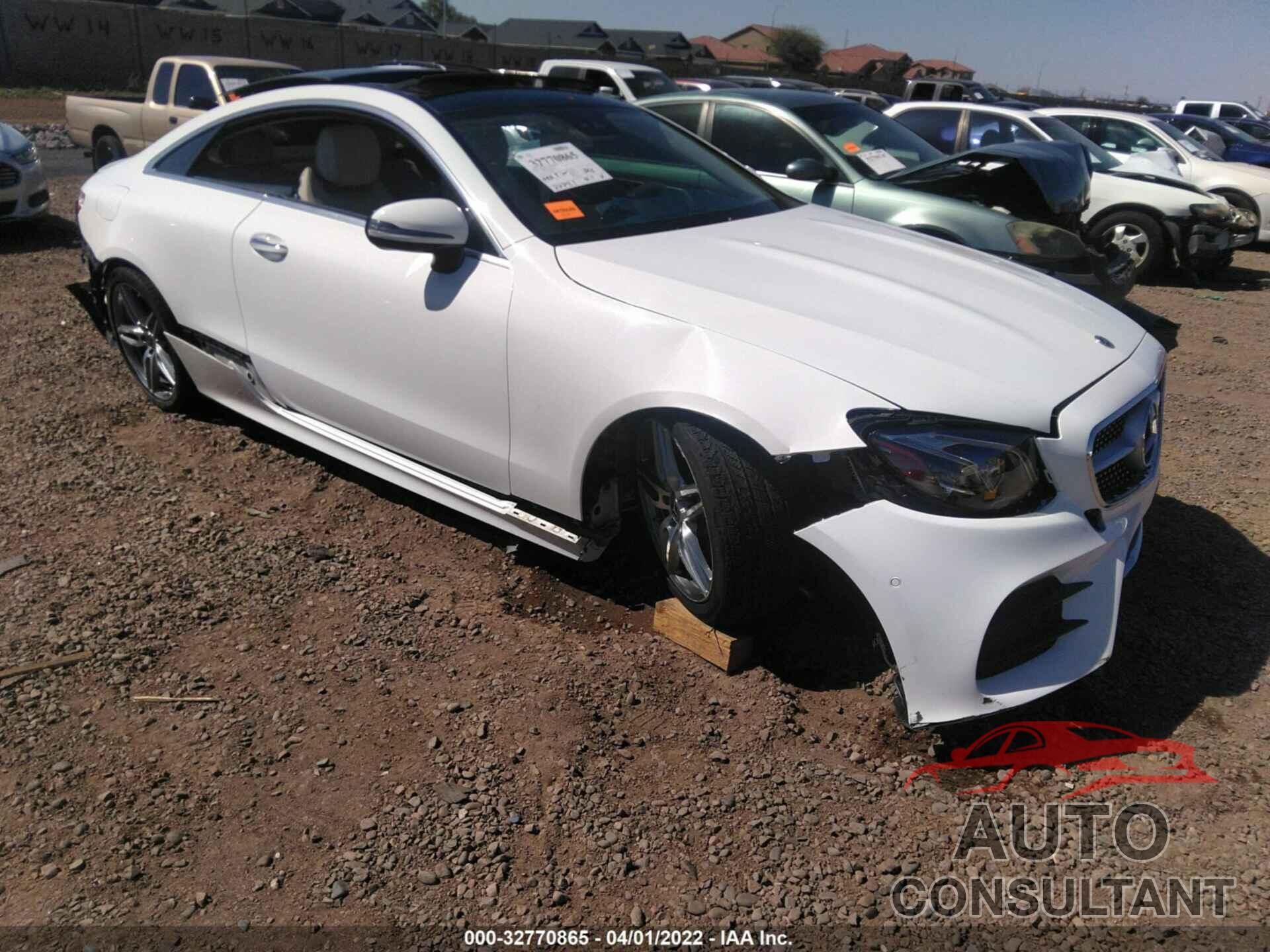 MERCEDES-BENZ E-CLASS 2018 - WDD1J6FB7JF048144