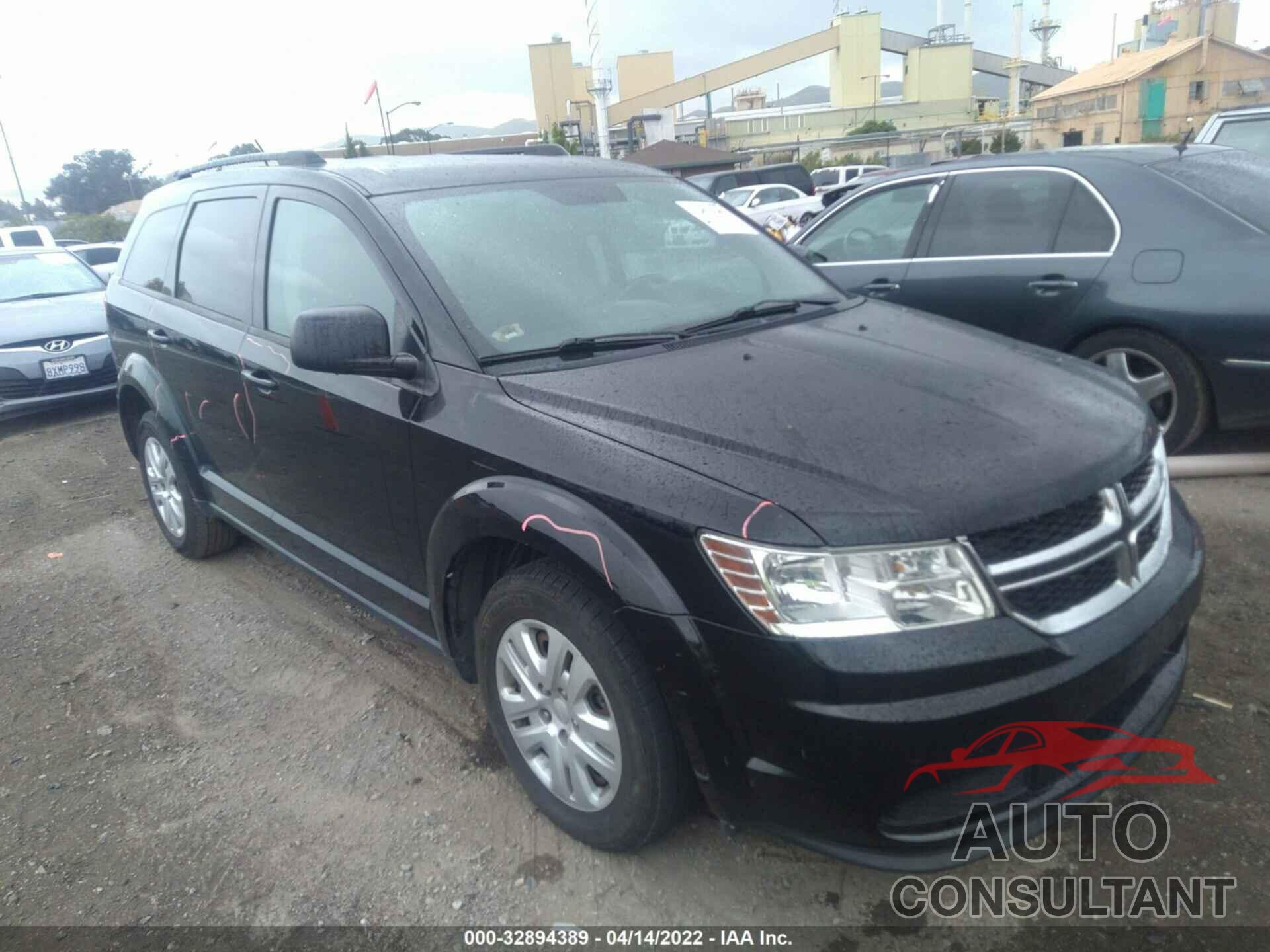 DODGE JOURNEY 2016 - 3C4PDCAB8GT109386