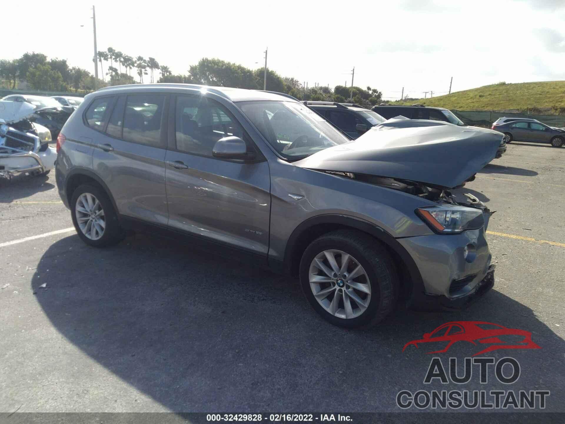 BMW X3 2017 - 5UXWZ7C56H0T44085