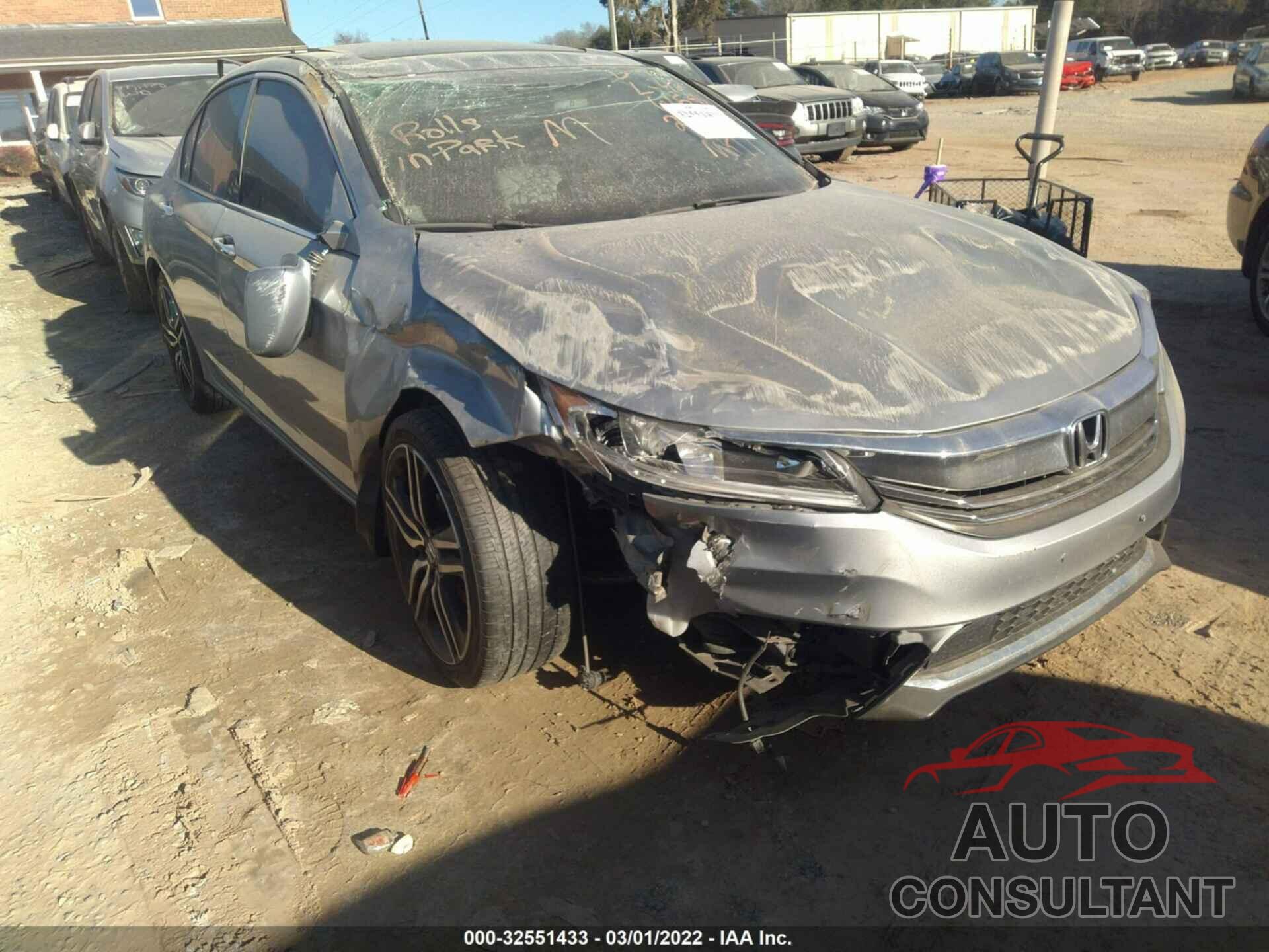 HONDA ACCORD SEDAN 2017 - 1HGCR3F0XHA036152