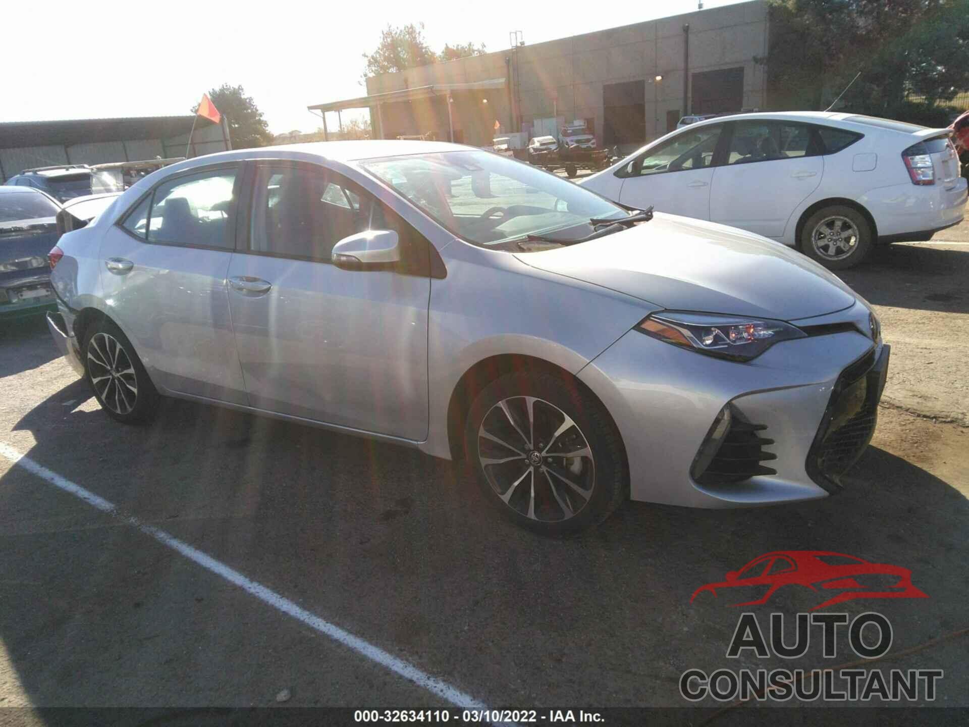 TOYOTA COROLLA 2019 - 5YFBURHE9KP884093