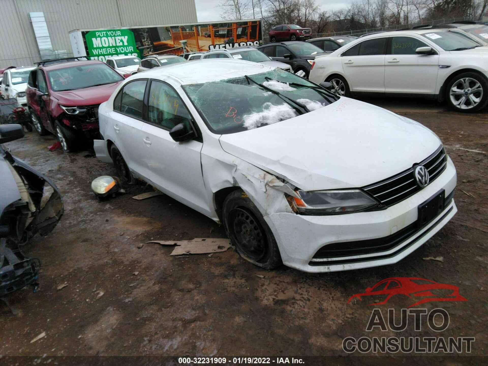 VOLKSWAGEN JETTA SEDAN 2016 - 3VW167AJ5GM299749