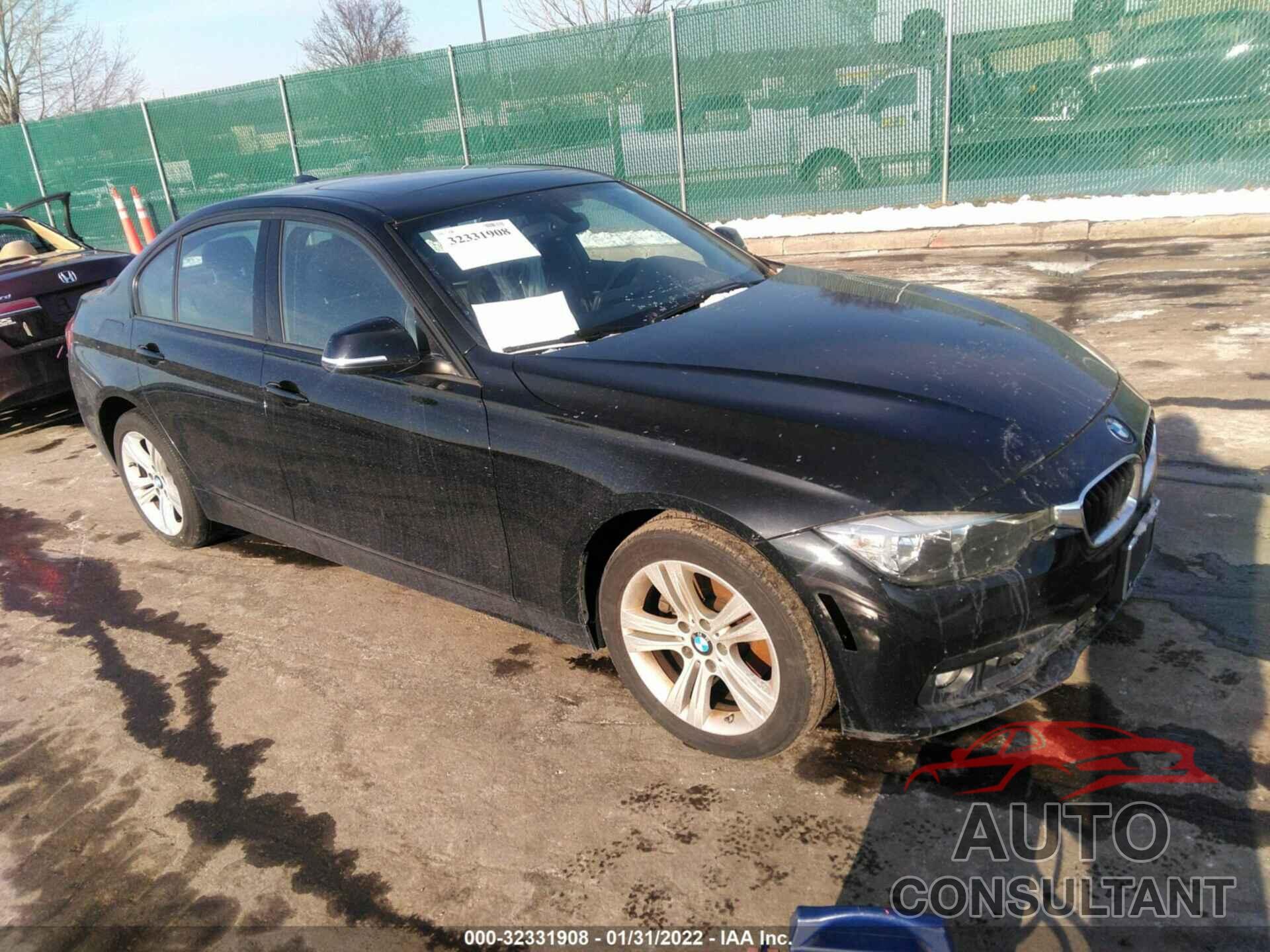 BMW 3 SERIES 2016 - WBA8E9G55GNT44105