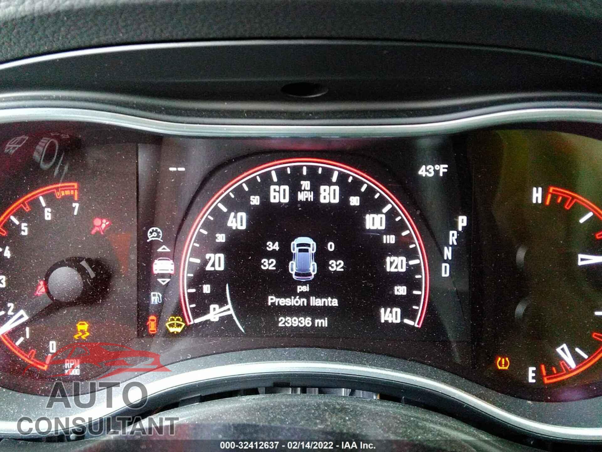 DODGE DURANGO 2020 - 1C4RDJAG0LC287632