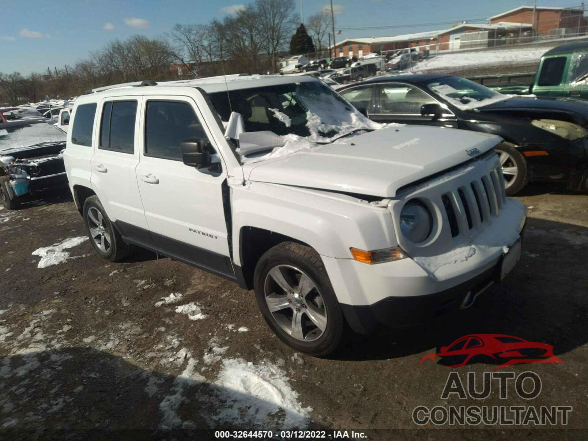 JEEP PATRIOT 2017 - 1C4NJPFA1HD118784