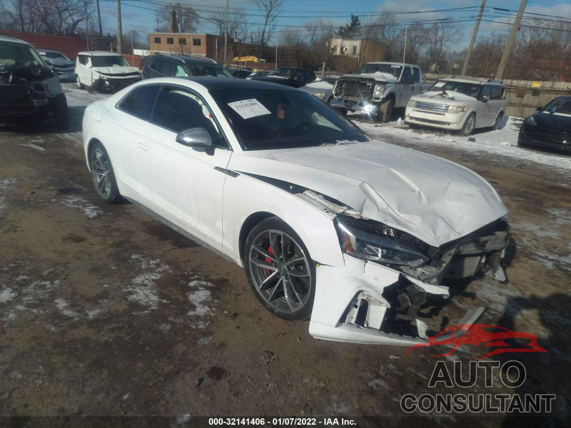 AUDI S5 COUPE 2018 - WAUP4AF59JA025001