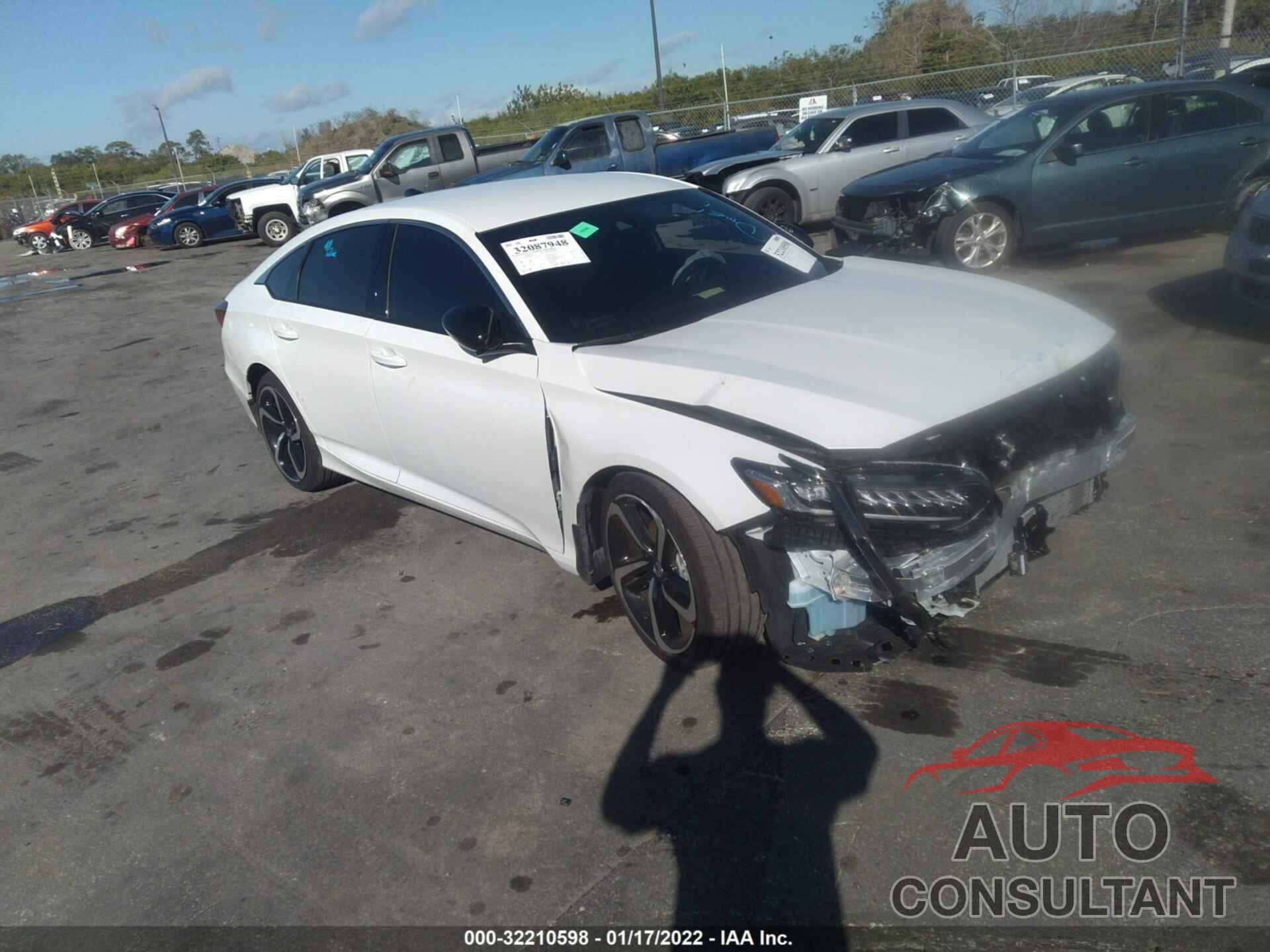 HONDA ACCORD SEDAN 2021 - 1HGCV1F38MA094930
