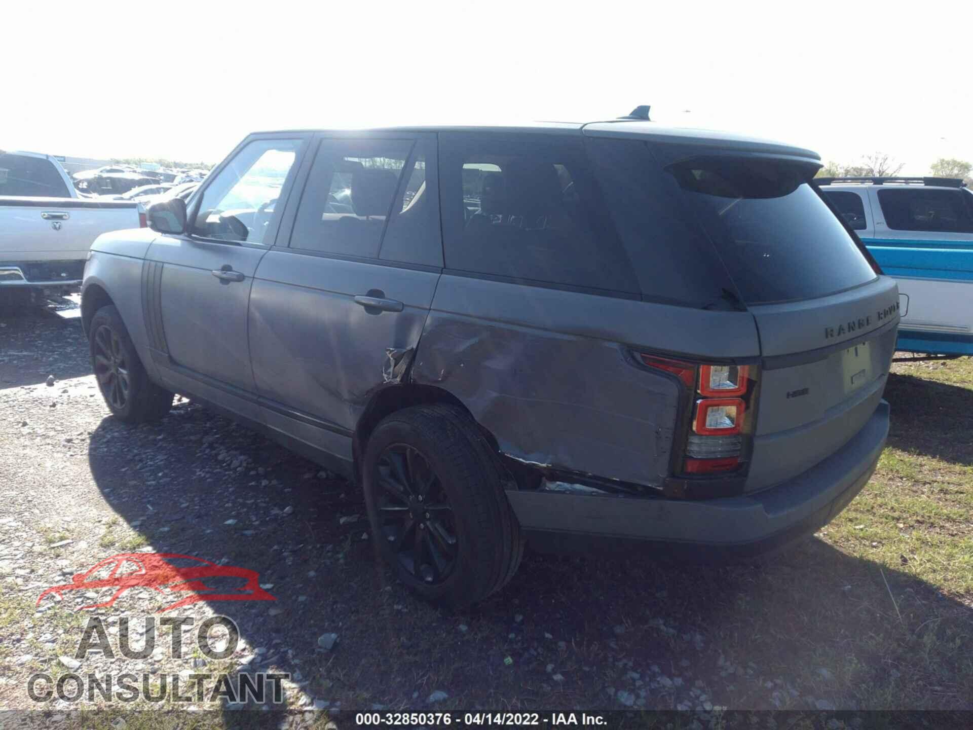 LAND ROVER RANGE ROVER 2016 - SALGS2PF8GA312143