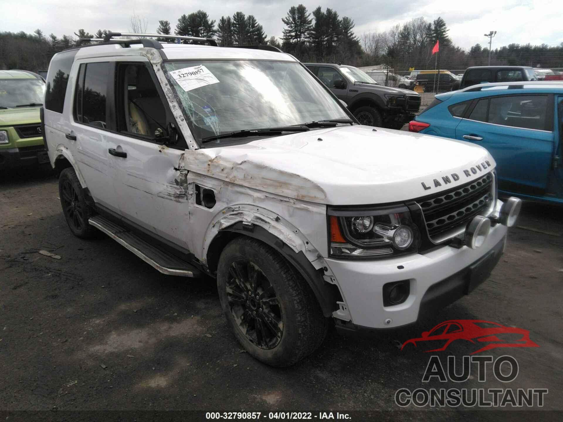 LAND ROVER LR4 2016 - SALAG2V61GA789054