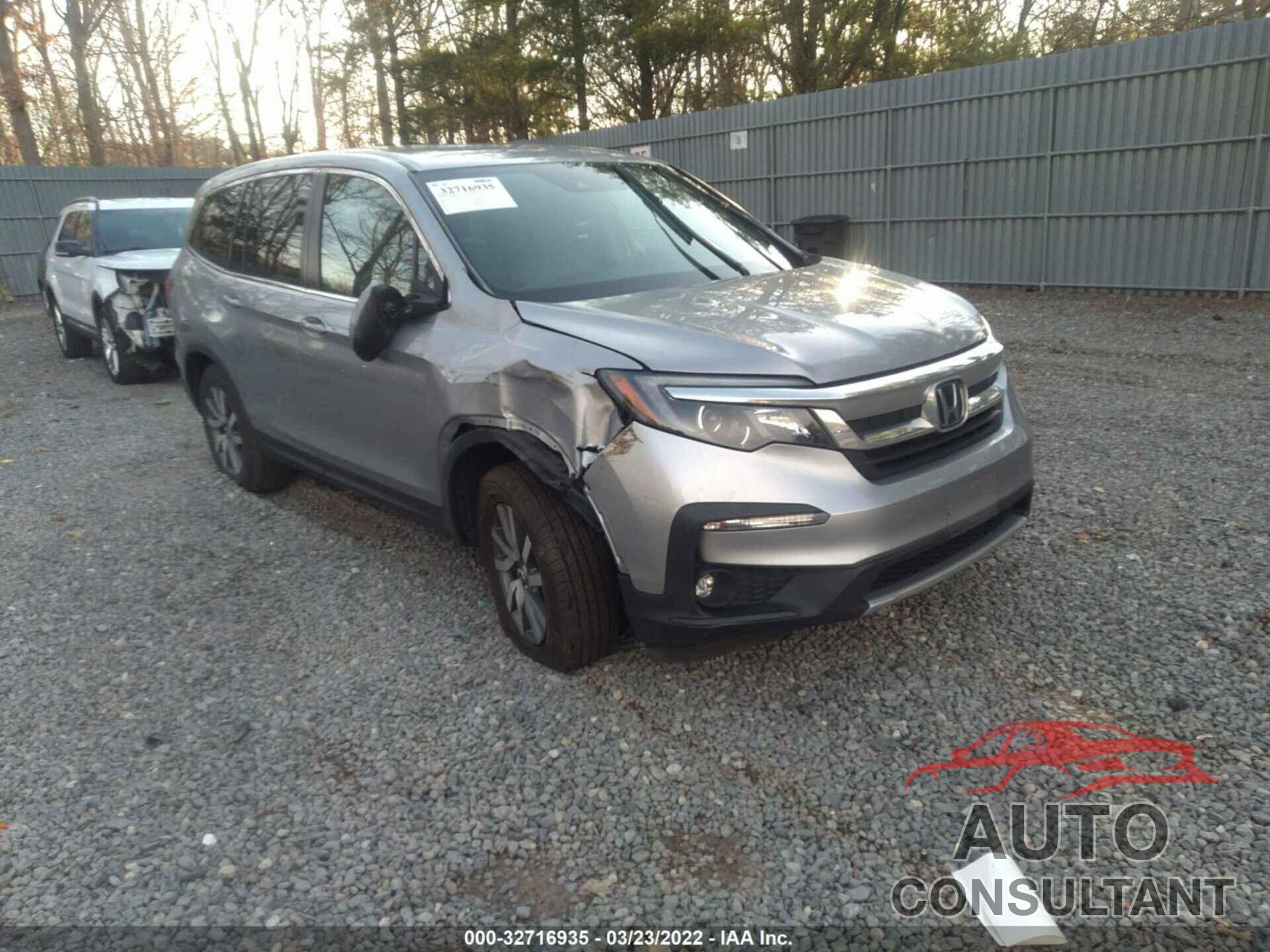 HONDA PILOT 2019 - 5FNYF6H31KB020622