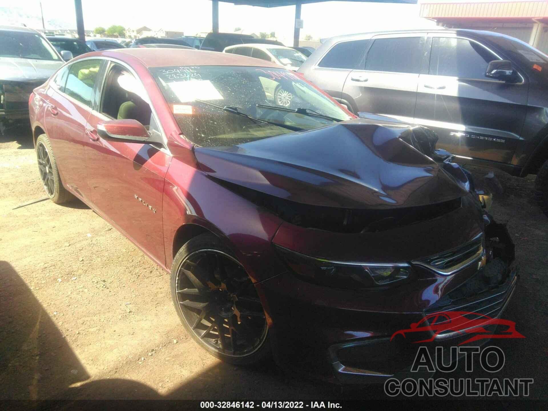 CHEVROLET MALIBU 2016 - 1G1ZE5ST6GF283629