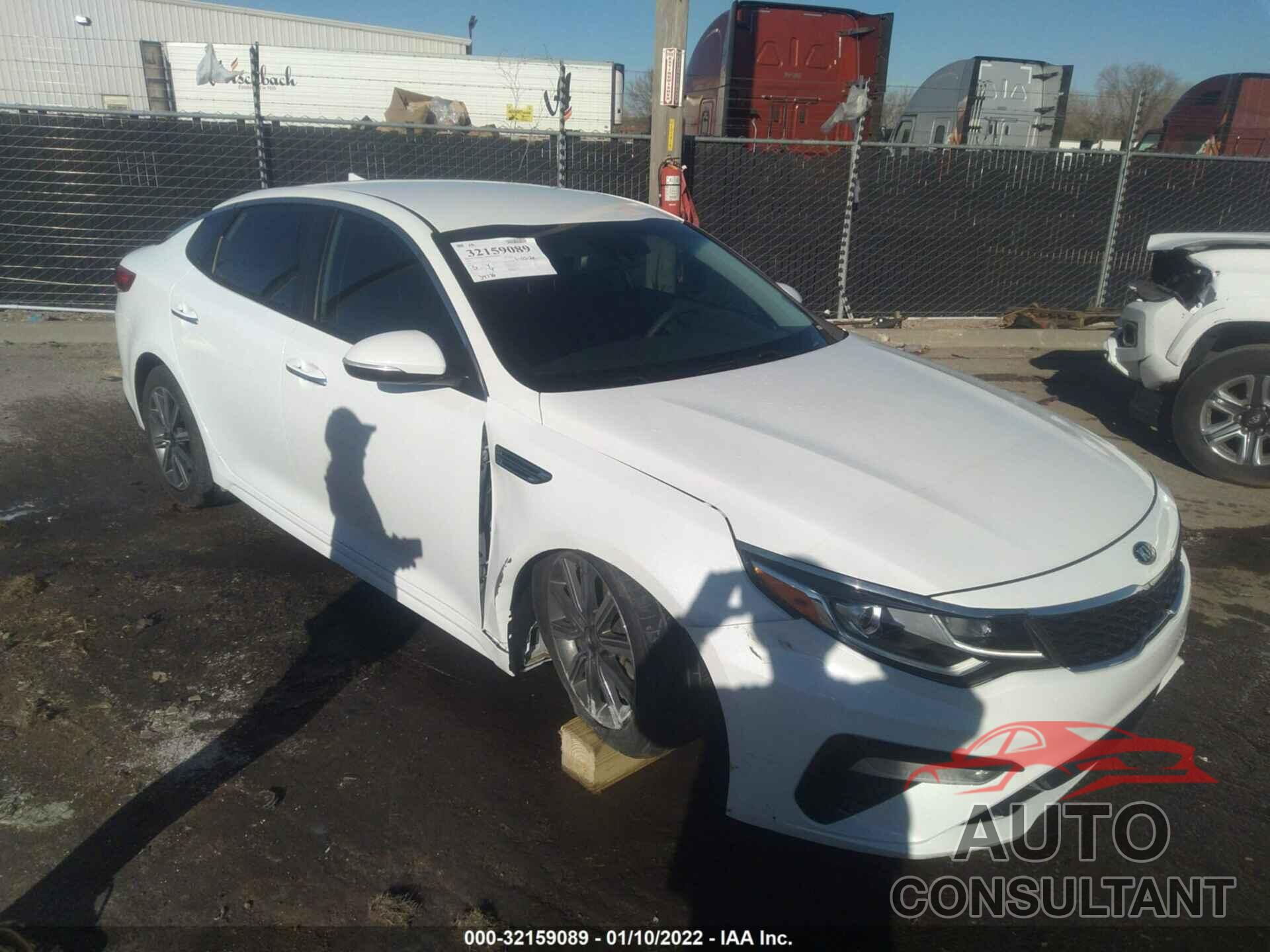 KIA OPTIMA 2019 - 5XXGT4L33KG370234