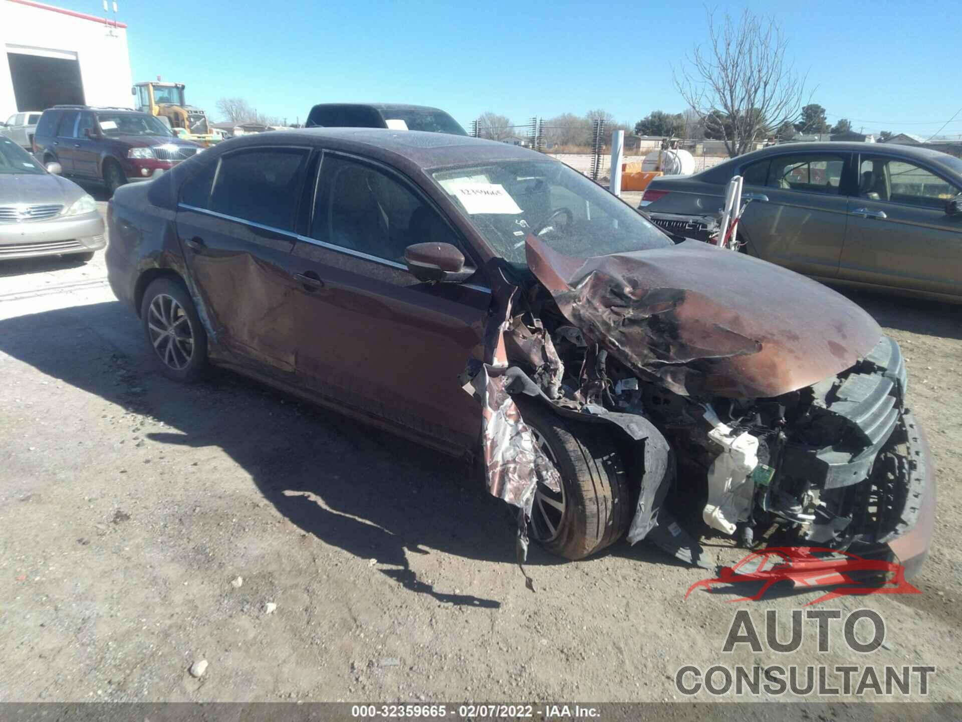 VOLKSWAGEN JETTA 2017 - 3VWB67AJ4HM207553