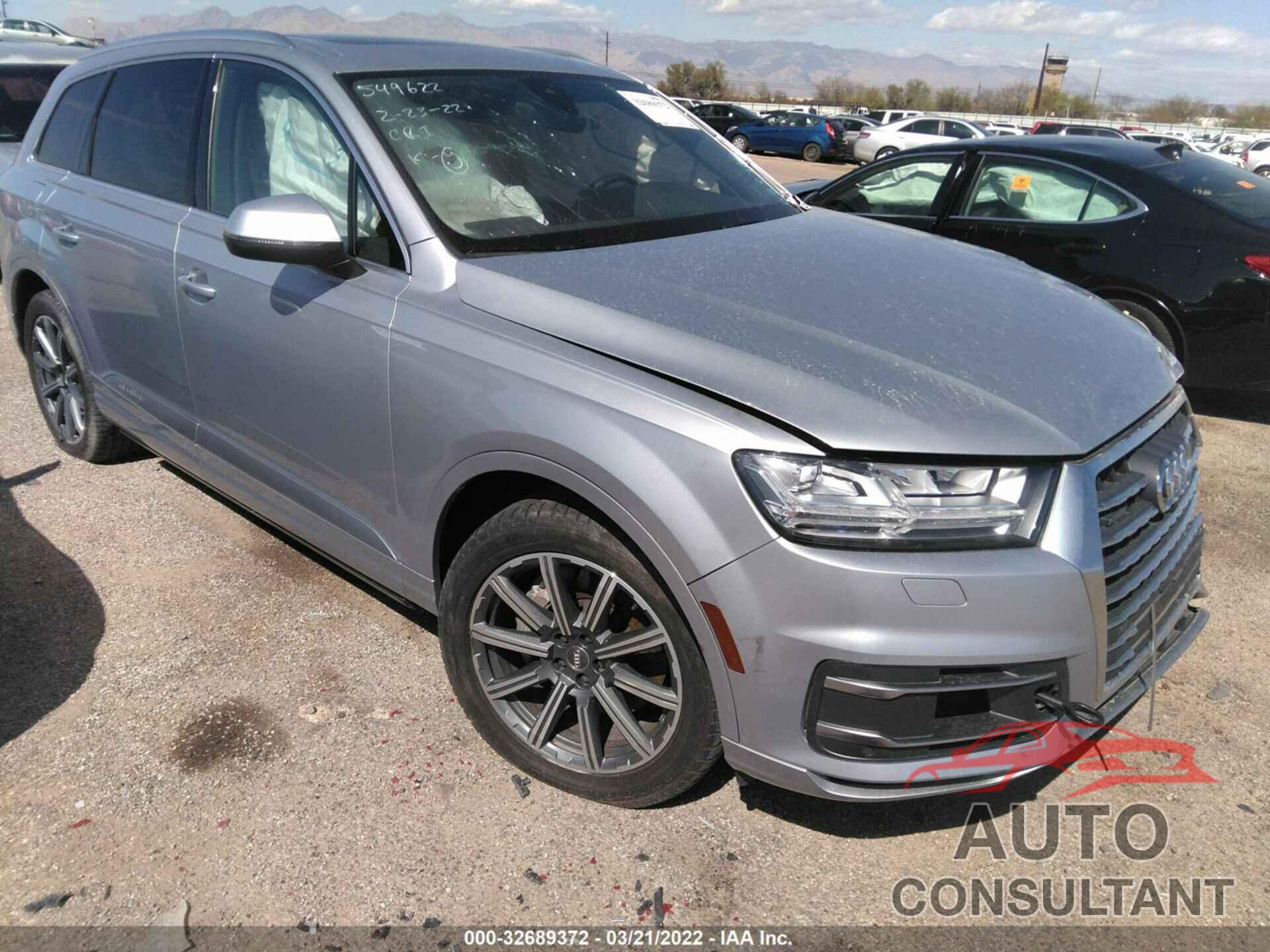 AUDI Q7 2017 - WA1LAAF72HD059716