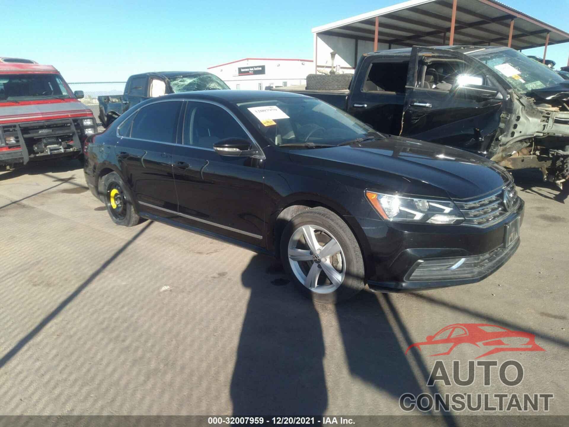VOLKSWAGEN PASSAT 2017 - 1VWAT7A3XHC026139