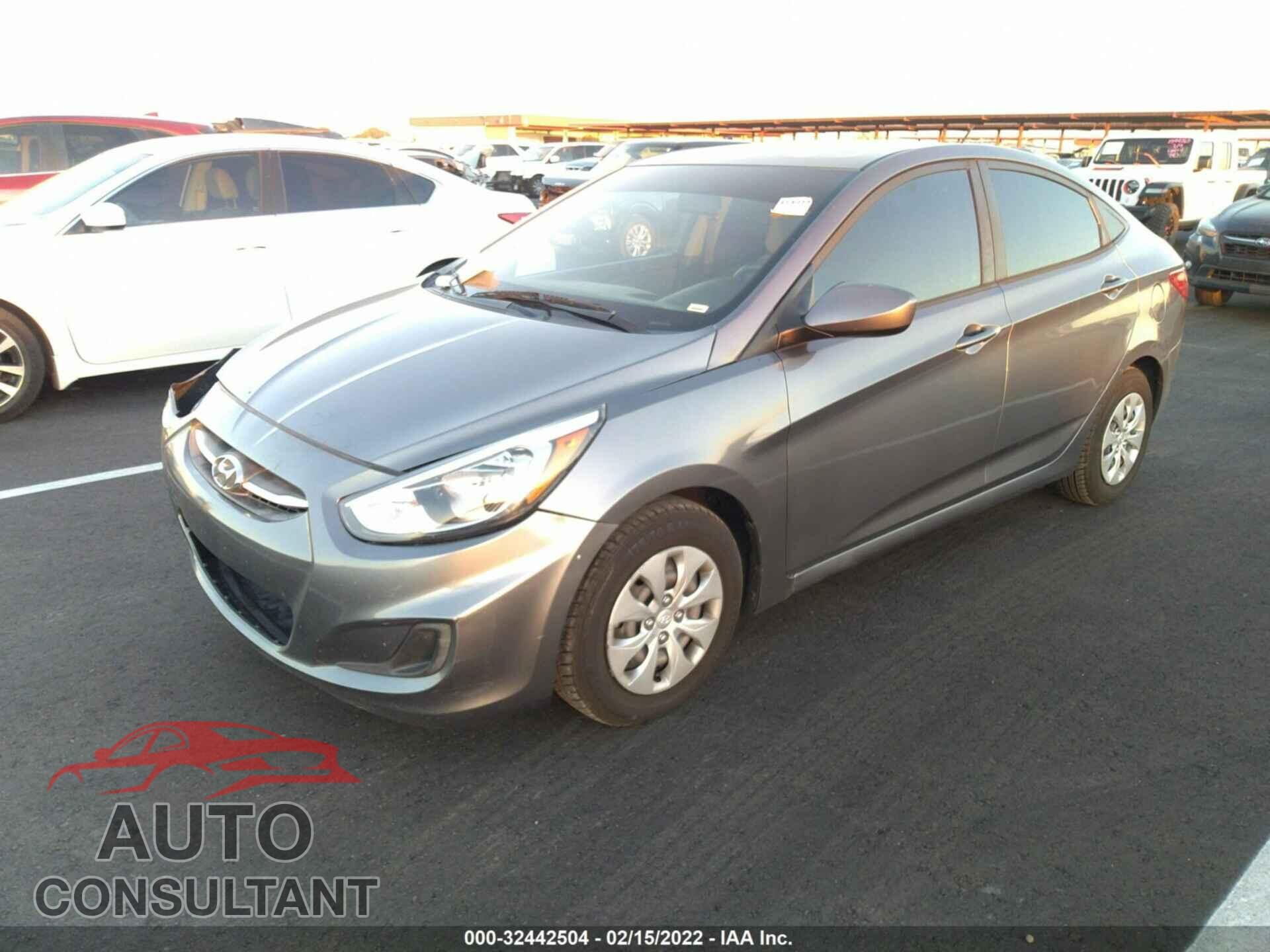 HYUNDAI ACCENT 2017 - KMHCT4AE7HU220788