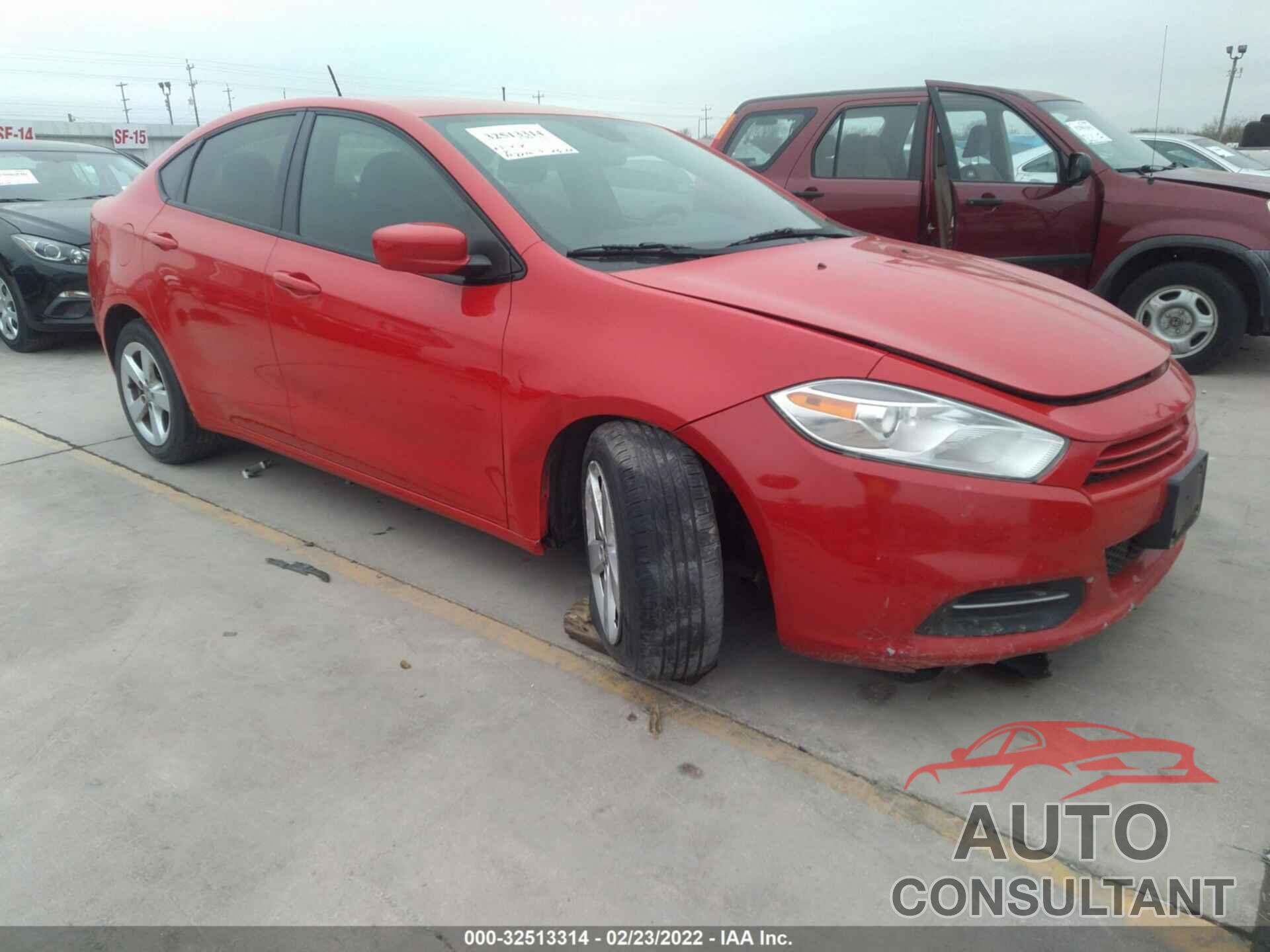 DODGE DART 2016 - 1C3CDFFA8GD816109