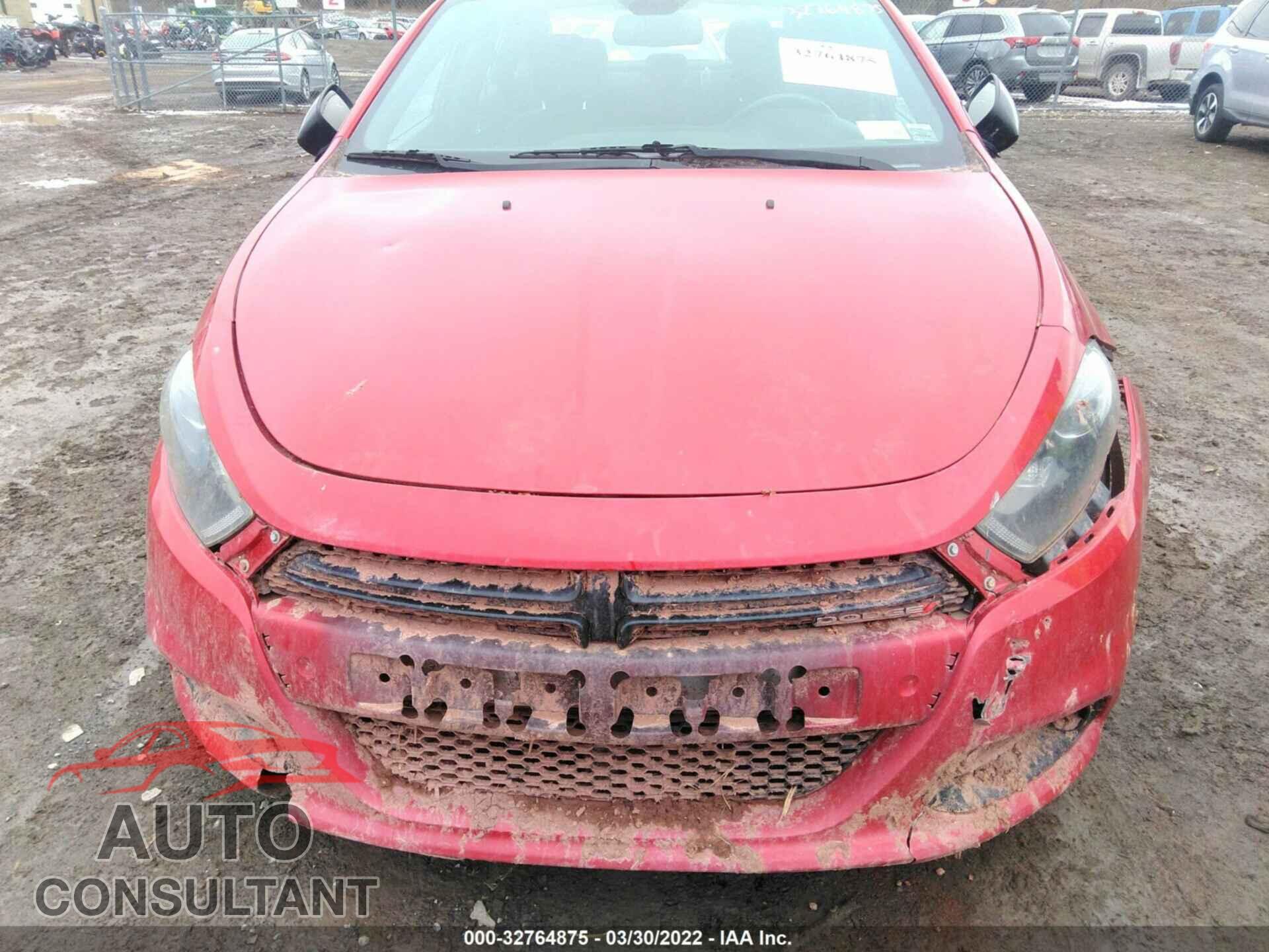 DODGE DART 2016 - 1C3CDFBB4GD540784