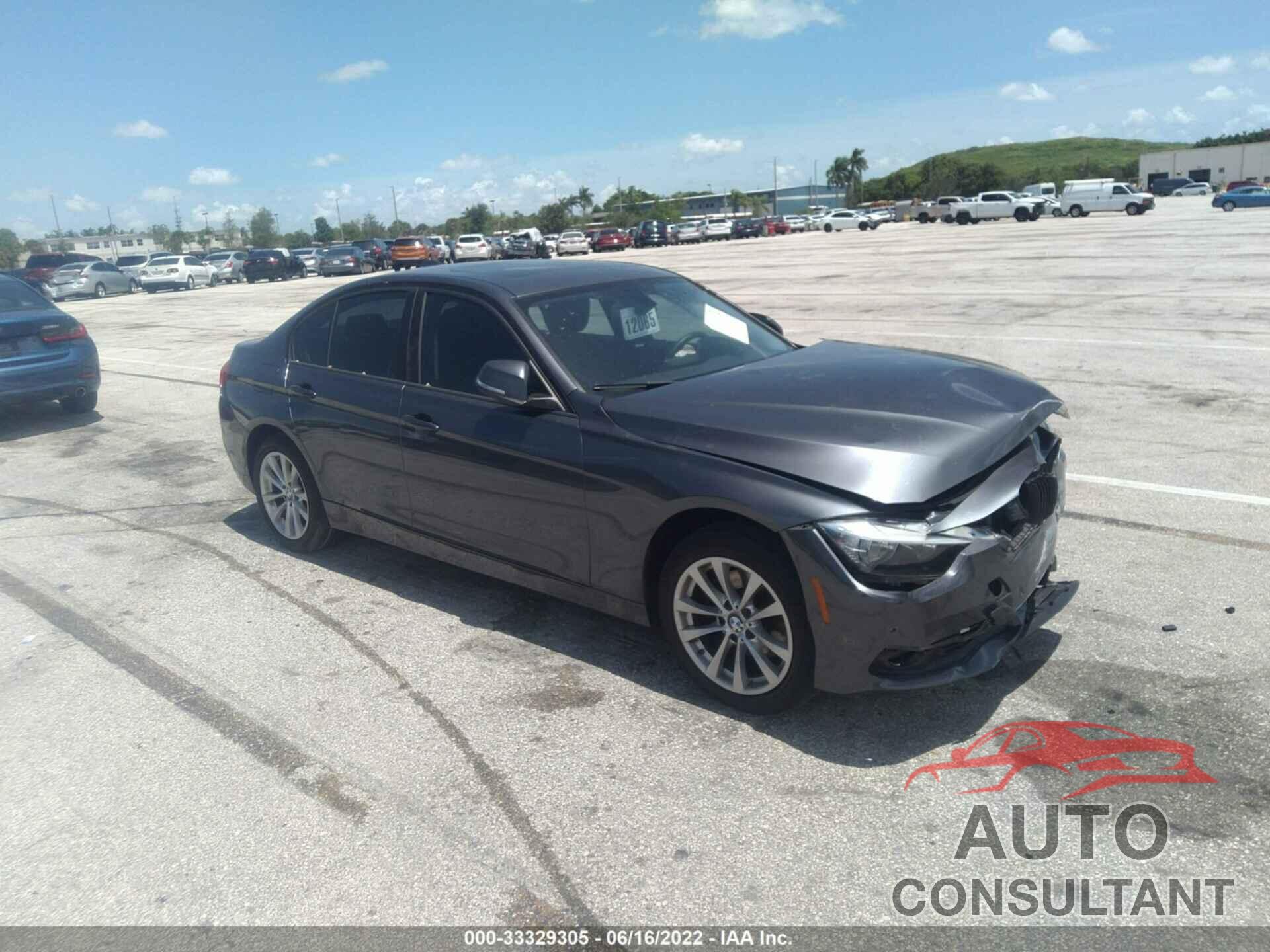 BMW 3 SERIES 2016 - WBA8A9C57GK618438